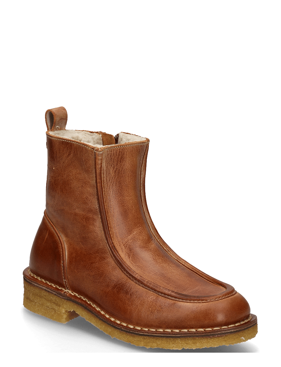 Billi Bi - Warm lining - flat ankle boots - camel west - 0