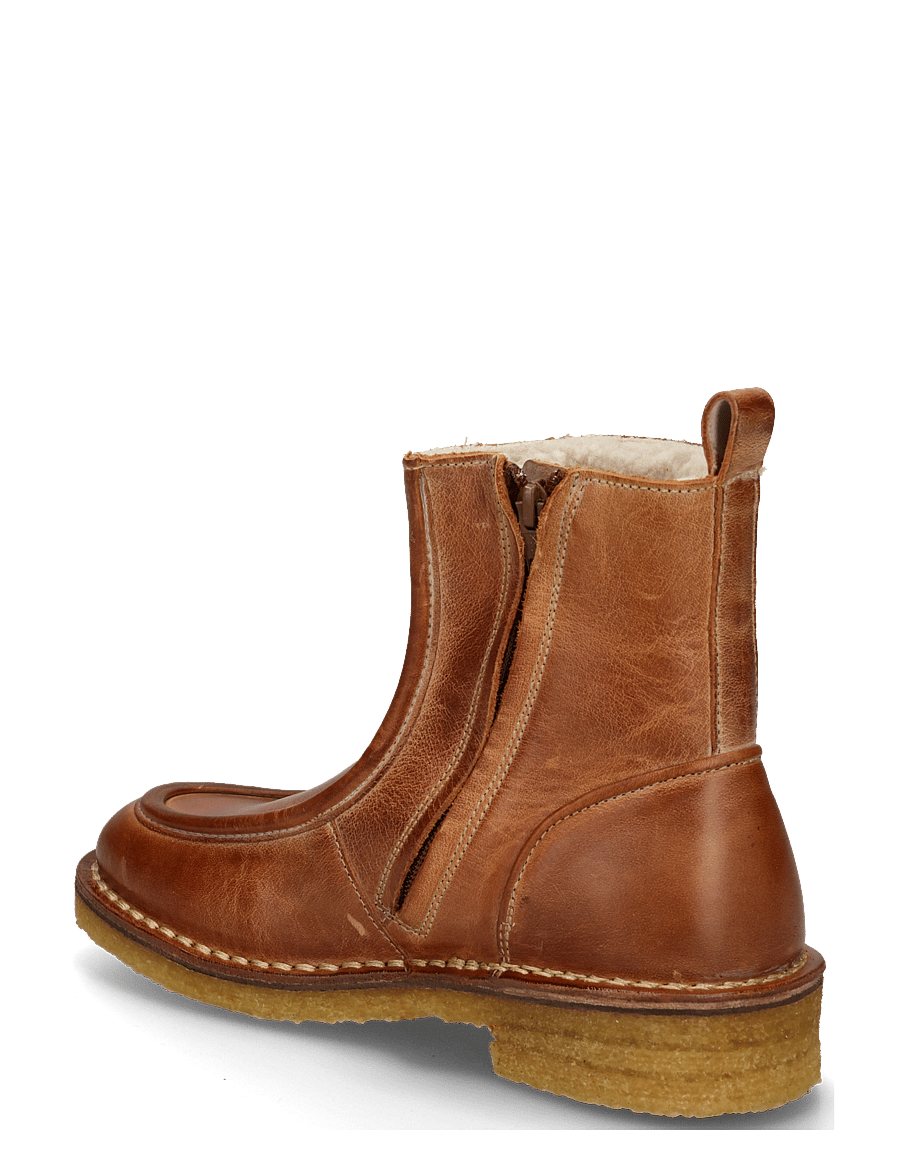 Billi Bi - Warm lining - flat ankle boots - camel west - 1