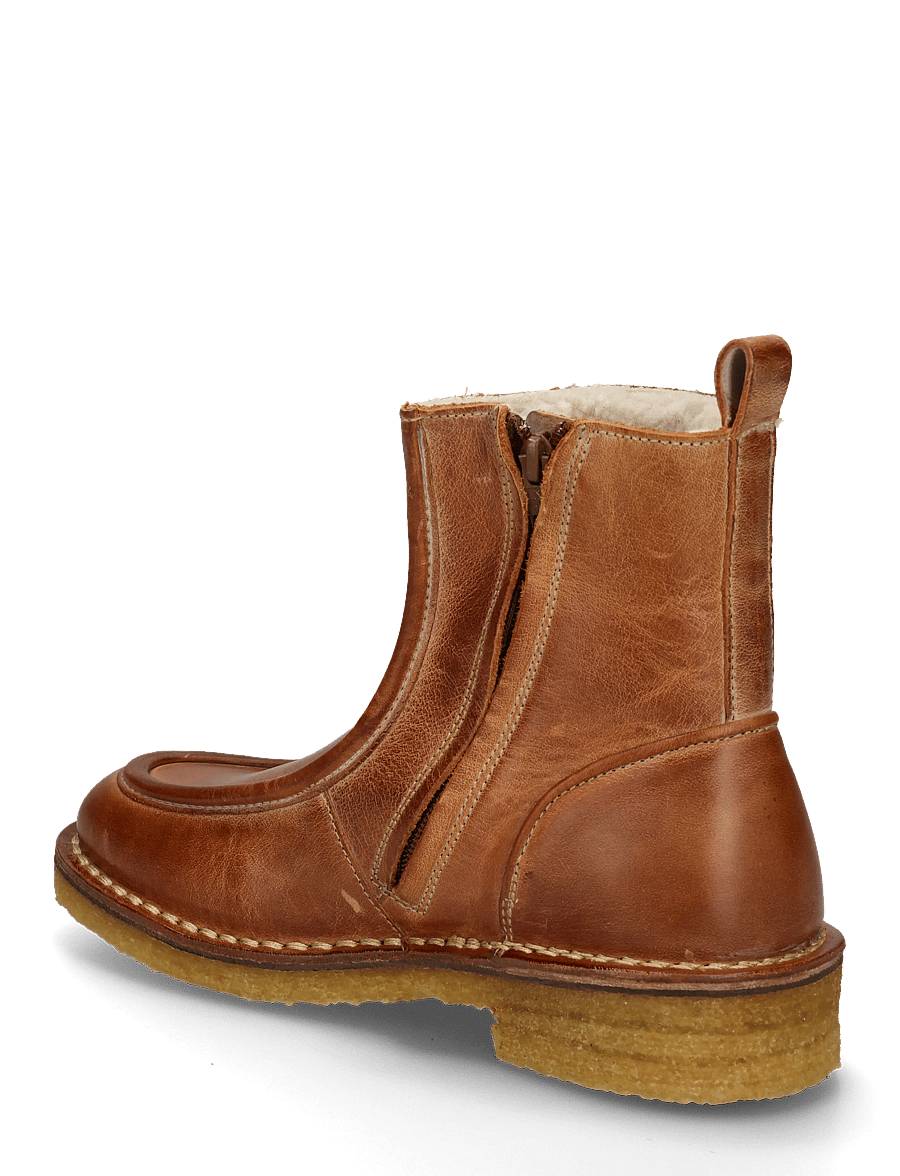 Billi Bi - Warm lining - flache stiefeletten - camel west - 1