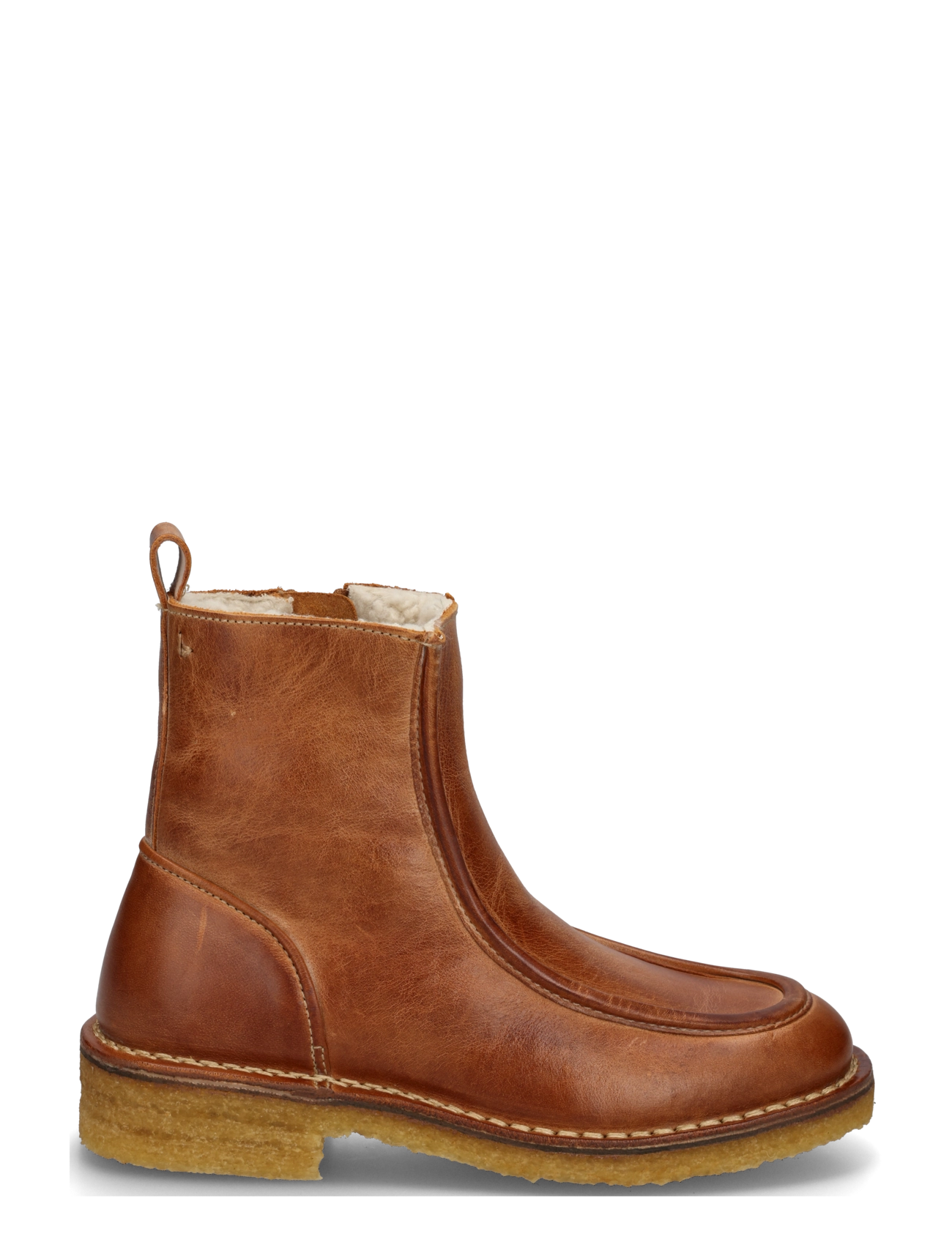 Billi Bi - Warm lining - platta ankelboots - camel west - 2