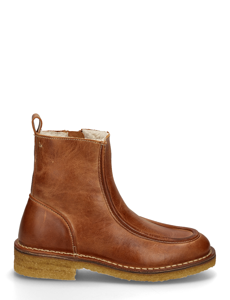Billi Bi - Warm lining - flache stiefeletten - camel west - 2