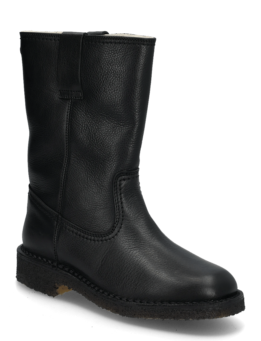 Billi Bi - Warm lining - vintersko - black gaucho calf - 0