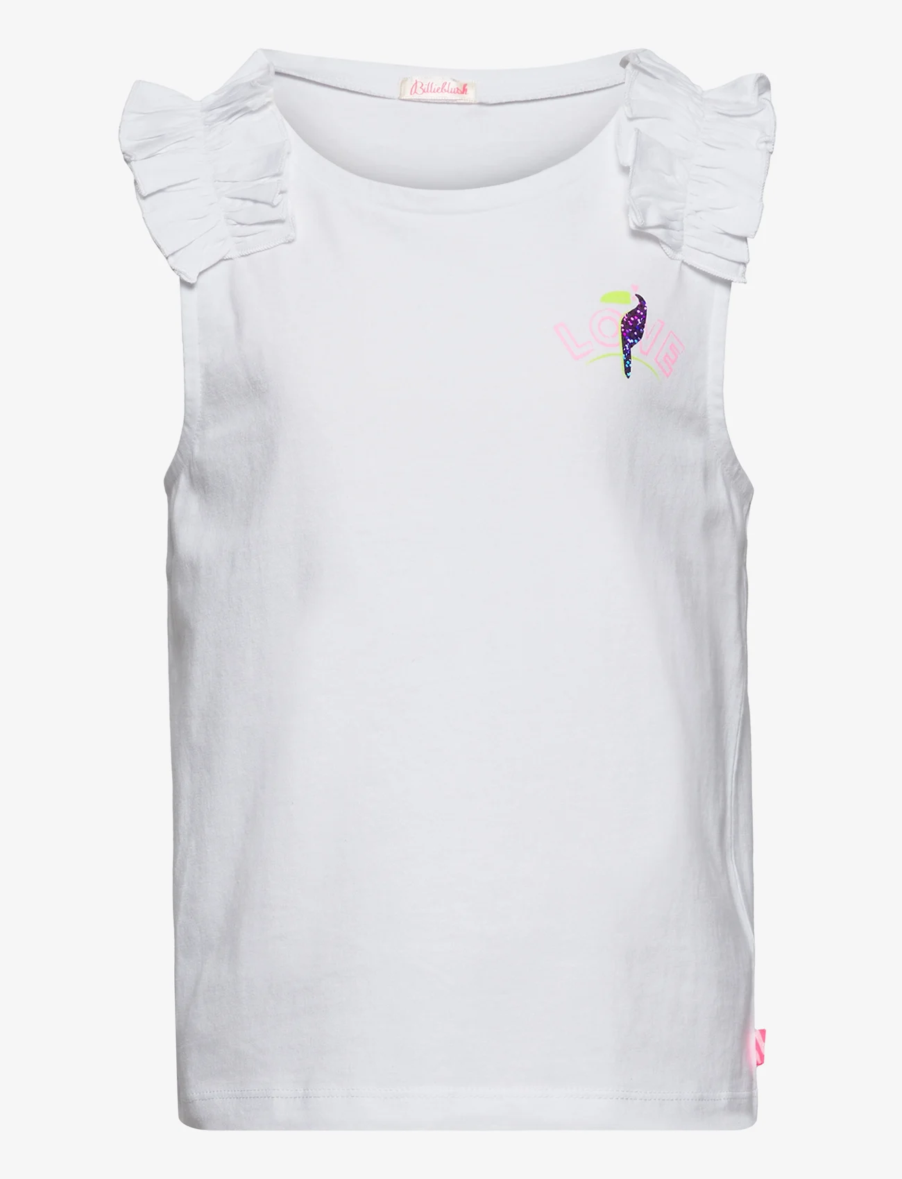 Billieblush - TANK TOP - mouwloze t-shirts - white - 0