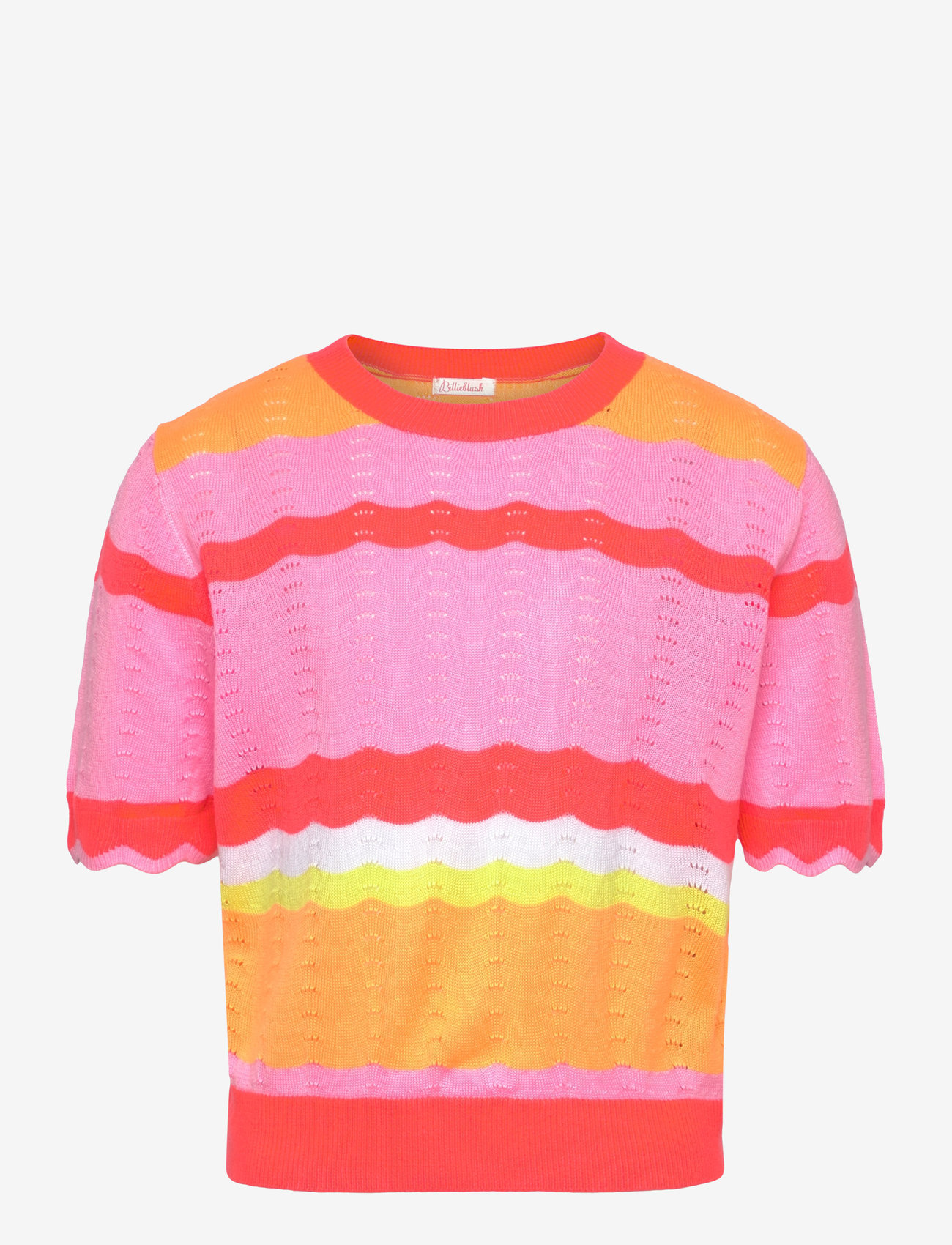 Billieblush - SHORT SLEEVES SWEATER,JUMPER - corail fluo - 0
