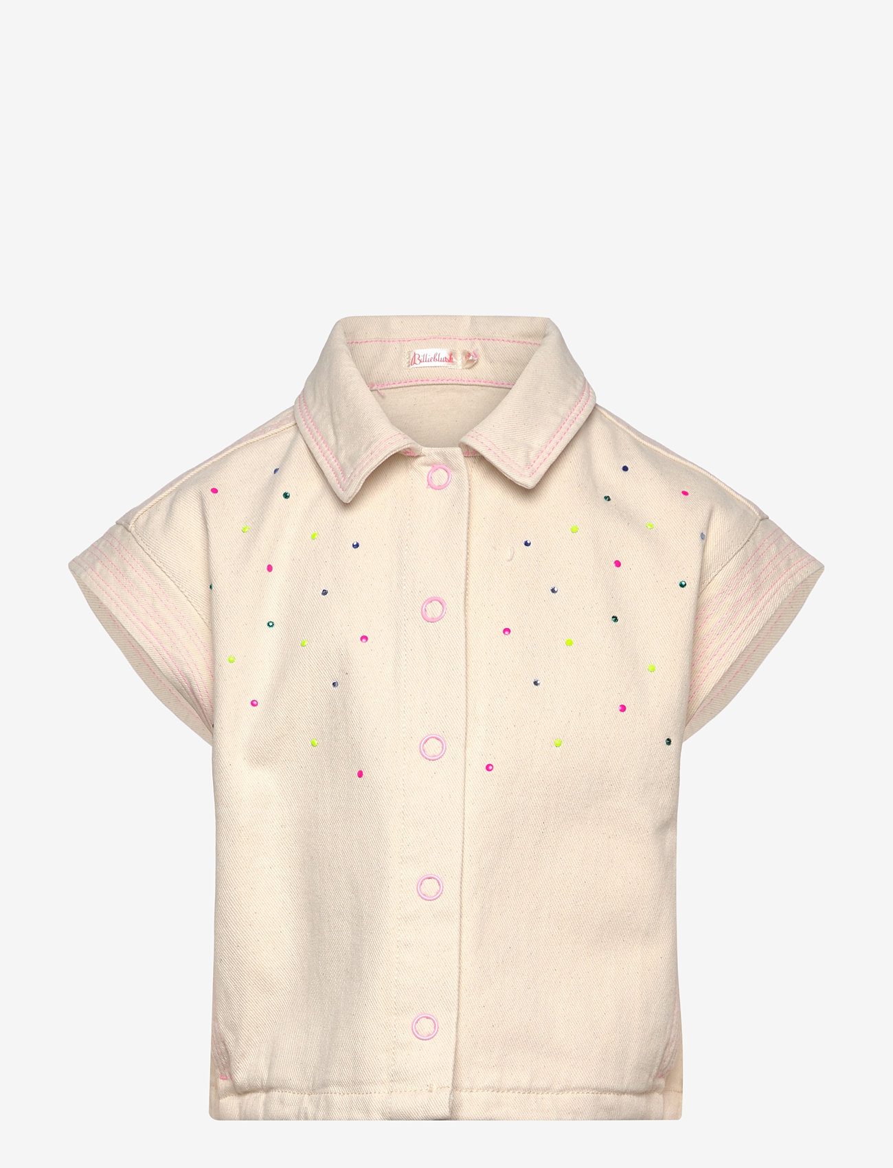 Billieblush - SLEEVELESS JACKET - västar - sand - 0