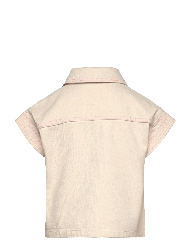 Billieblush - SLEEVELESS JACKET - västar - sand - 1