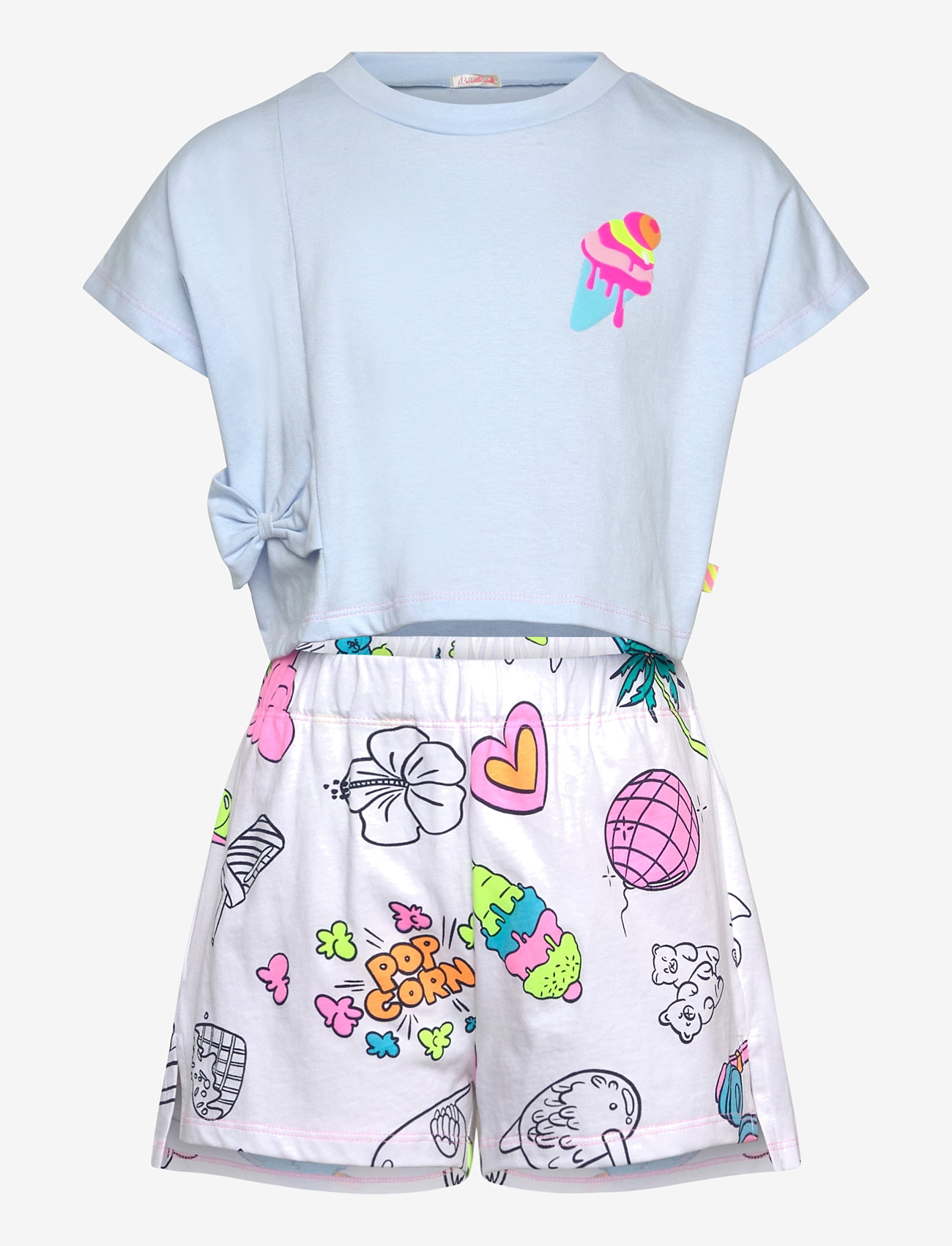Billieblush - T-SHIRT+SHORTS - ice water - 0