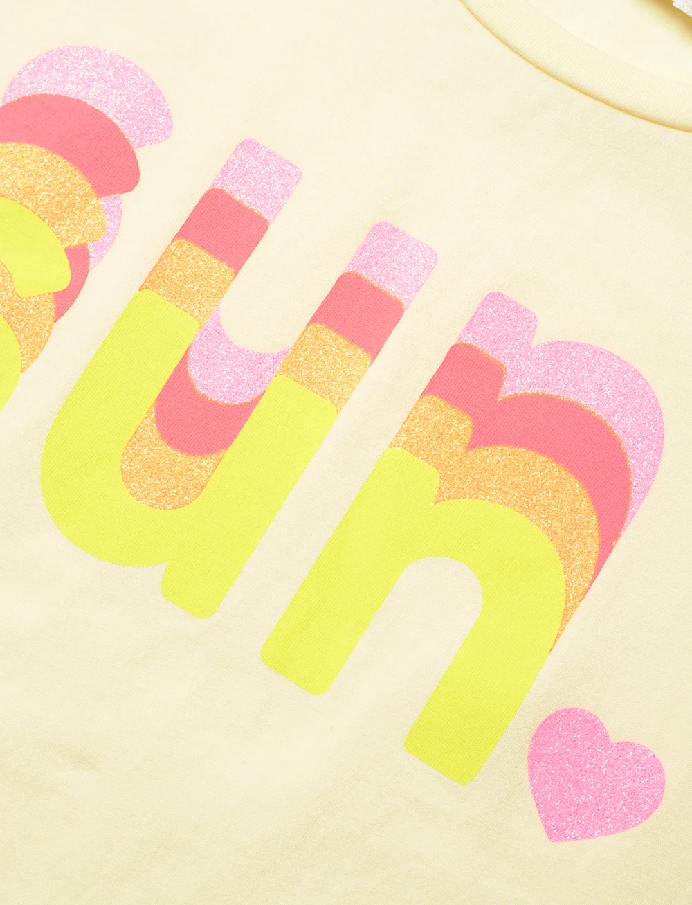 Billieblush - T-SHIRT+SHORTS - sæt med kortærmet t-shirt - yellow - 4