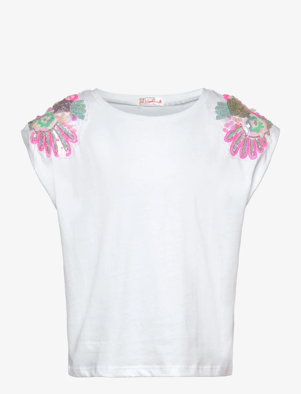 Billieblush - T-SHIRT - kortærmede t-shirts - white - 0