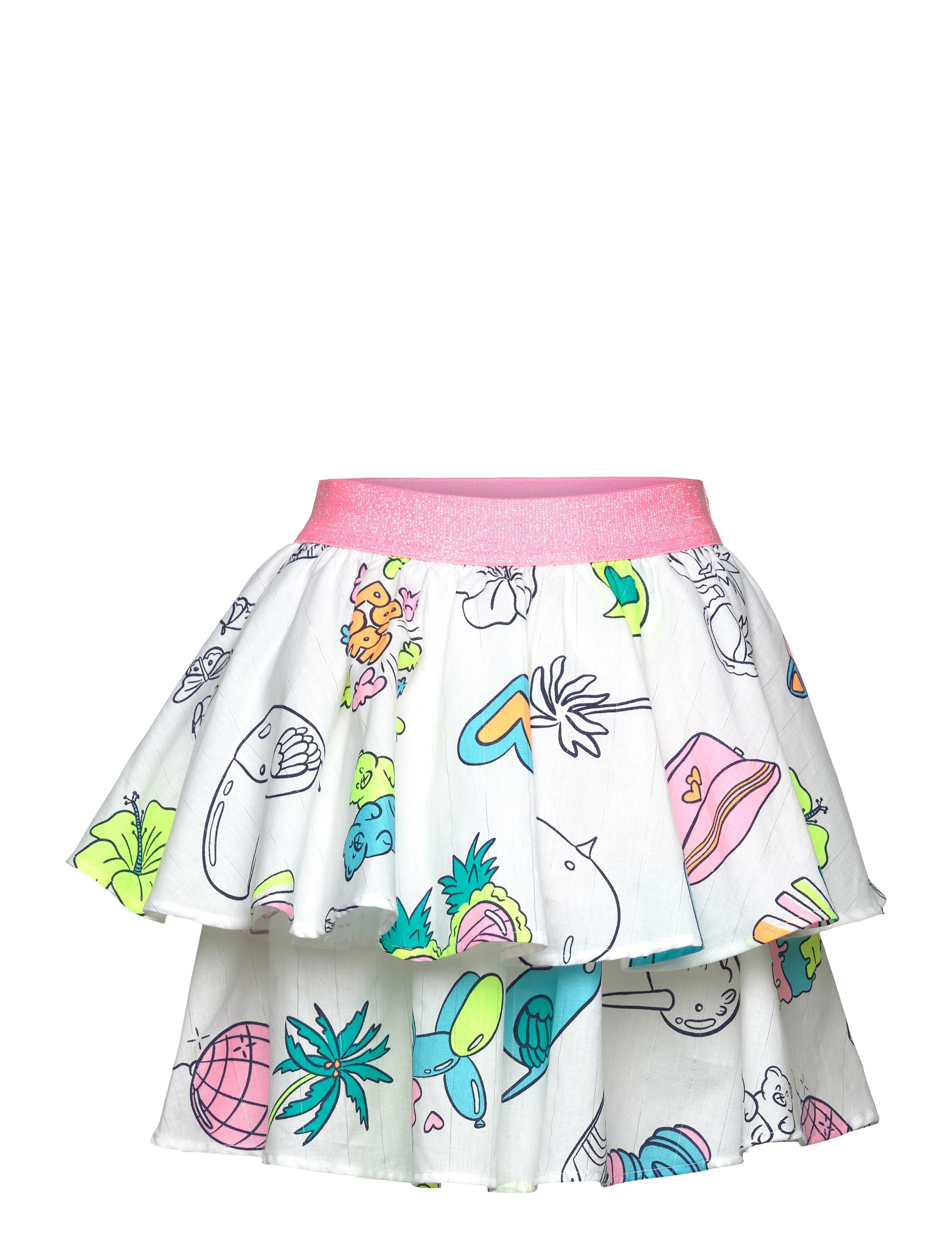 Billieblush SKIRT - Röcke - MULTICOLOURED / white
