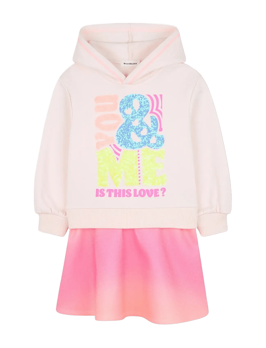 Billieblush - DRESS - set med långärmad t-shirt - pink courage - 0