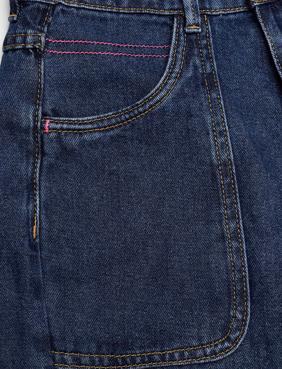 Billieblush - DENIM TROUSERS - Įprasto kirpimo džinsai - denim indigo blue - 2