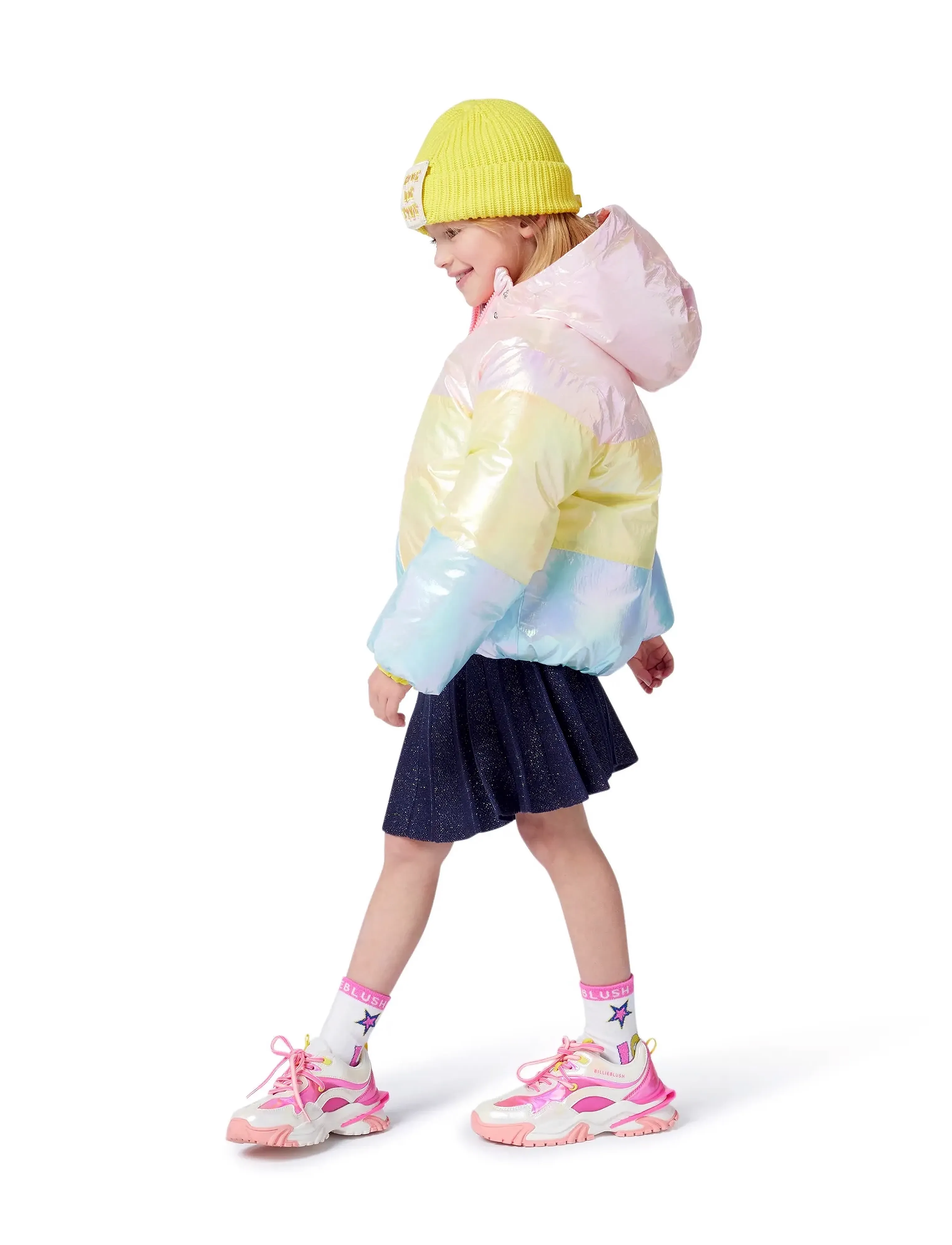 Billieblush Puffer Jacket, 102, Jackets & Coats, Rosa - Padded, Kinder