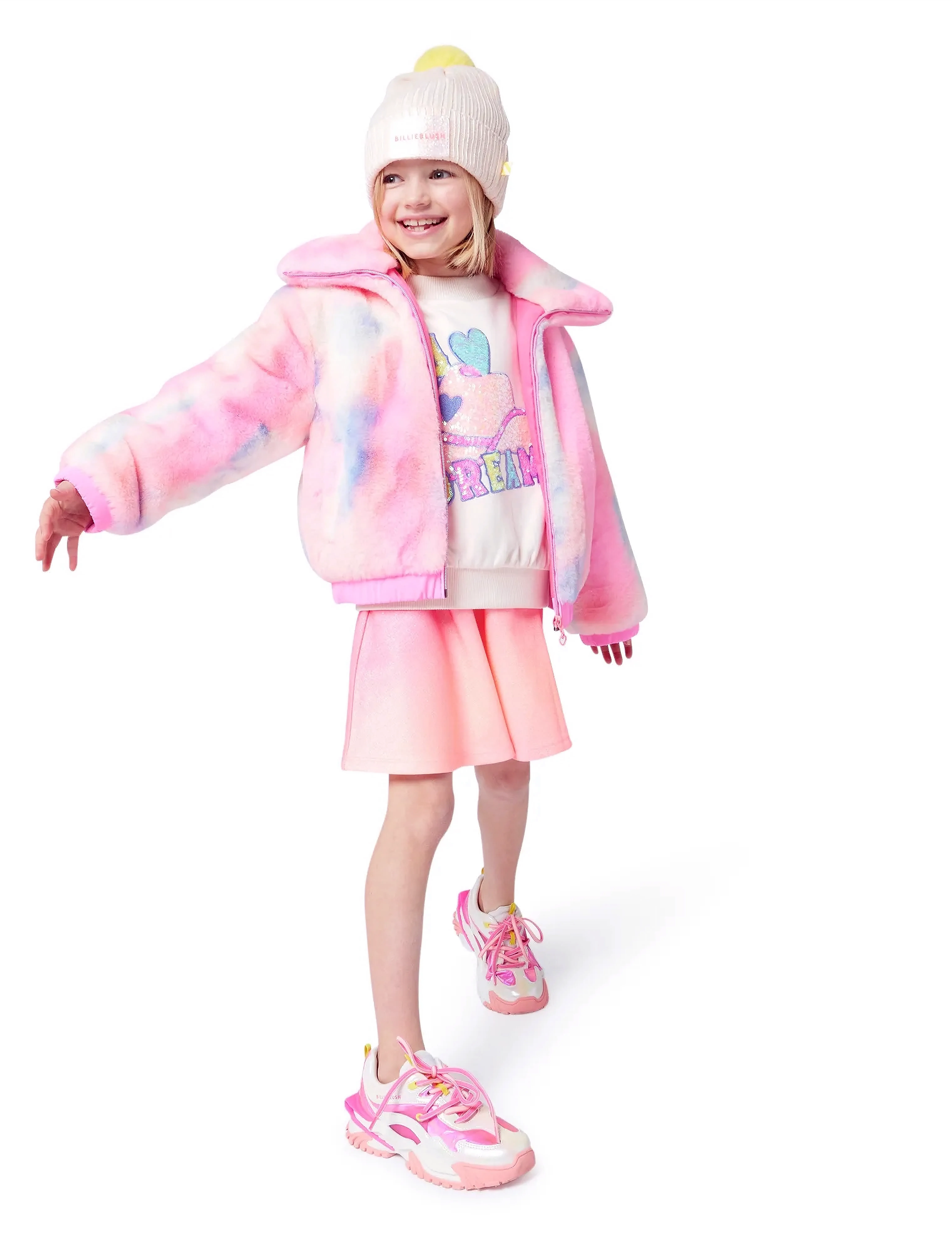 Billieblush Sweatshirt, 114, Pink, Sweatshirts & Hættetrøjer > Sweatshirts, Børn