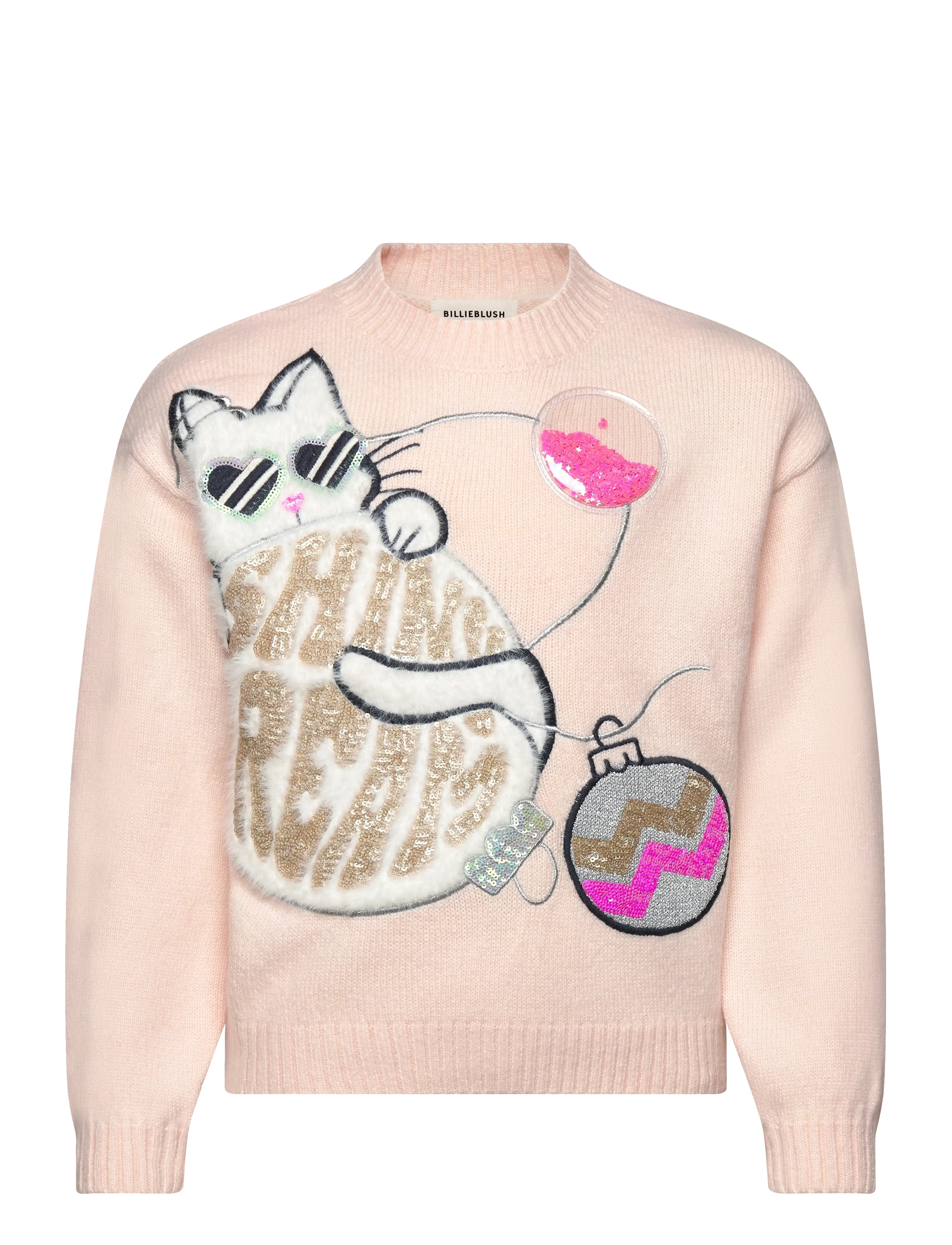 Billieblush Pullover, 108, Pink, Strik > Pullovere, Børn