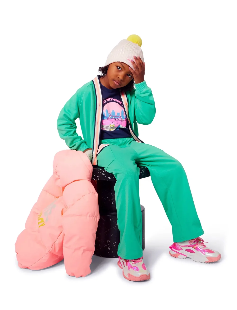 Billieblush - T-SHIRT - langärmelig - navy - 0