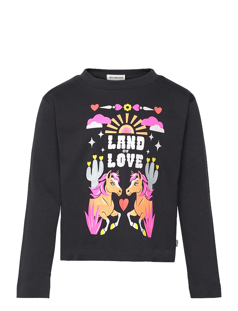 Billieblush - T-SHIRT - långärmade t-shirts - dark grey - 0