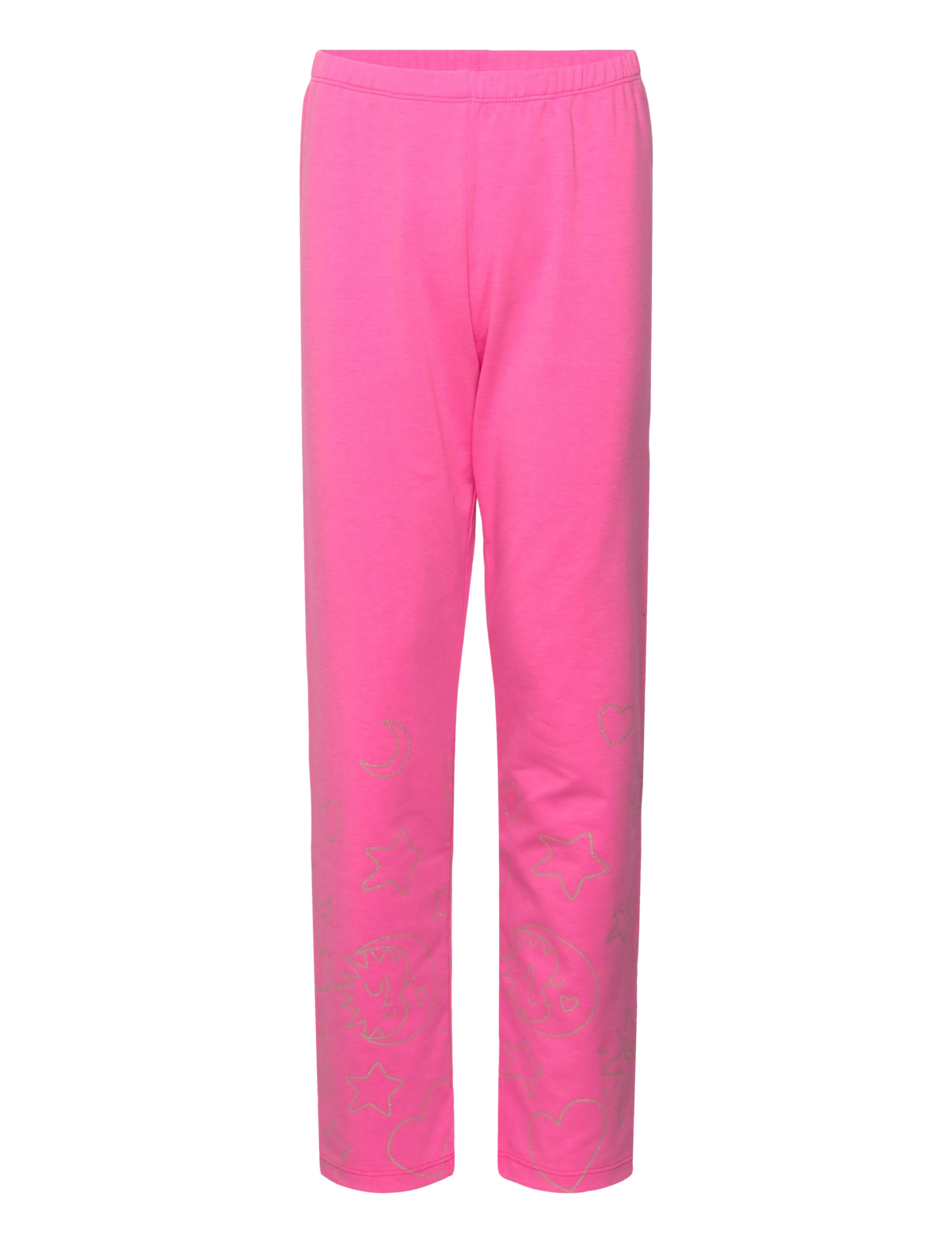 Billieblush - PYJAMAS - set med långärmad t-shirt - peach - 2