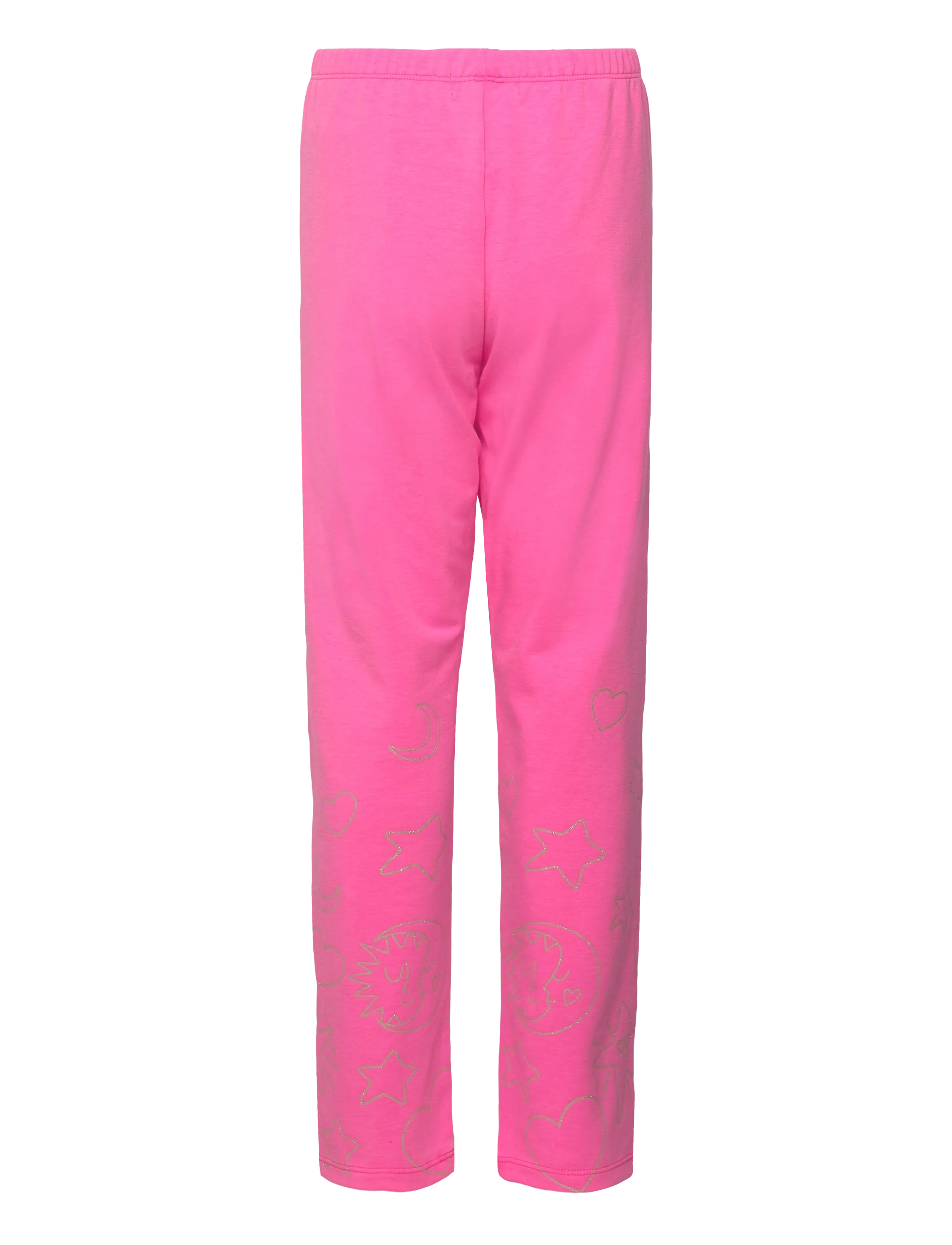 Billieblush - PYJAMAS - set med långärmad t-shirt - peach - 3