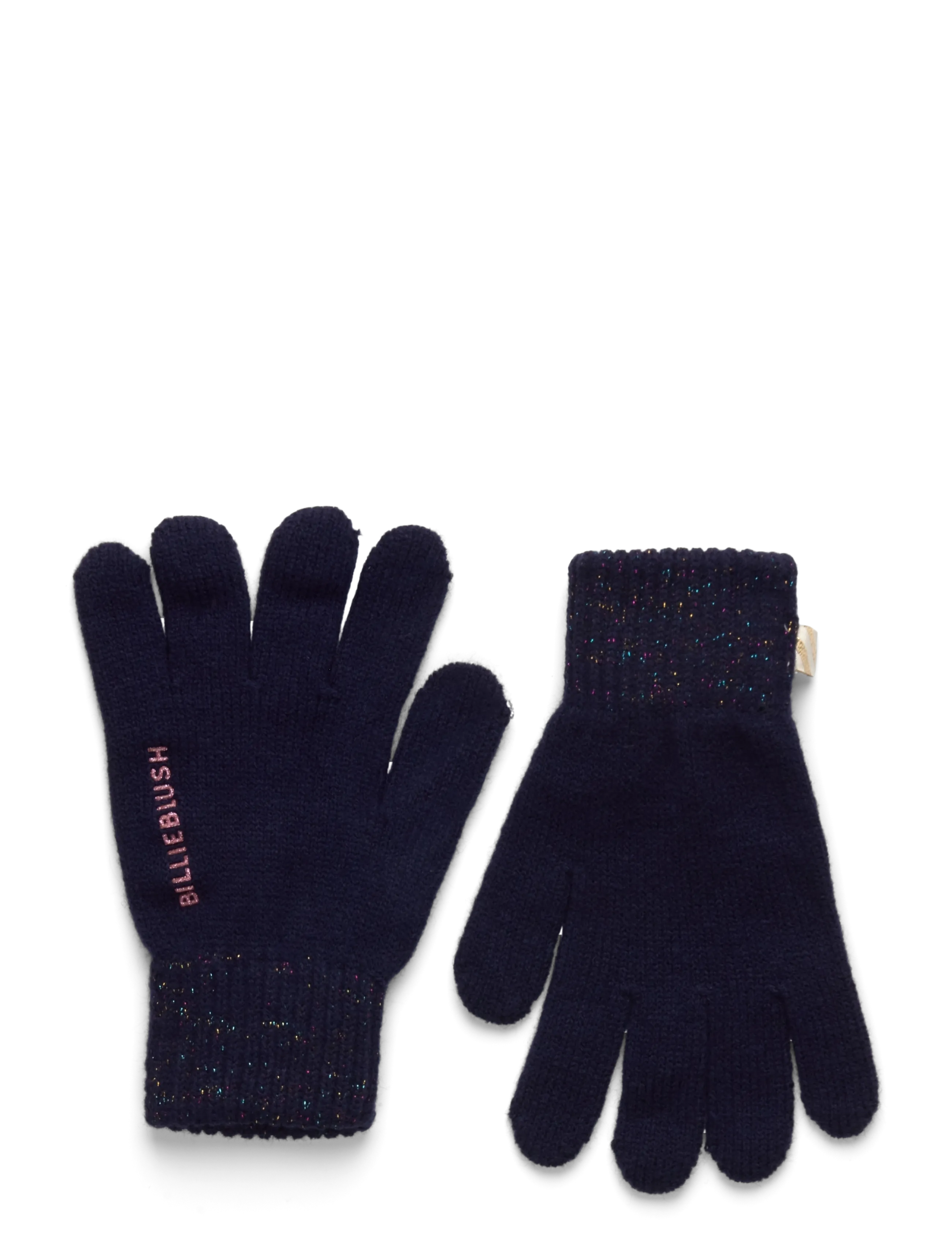 Billieblush Gloves, Strikhandsker, Navy, Str: 54