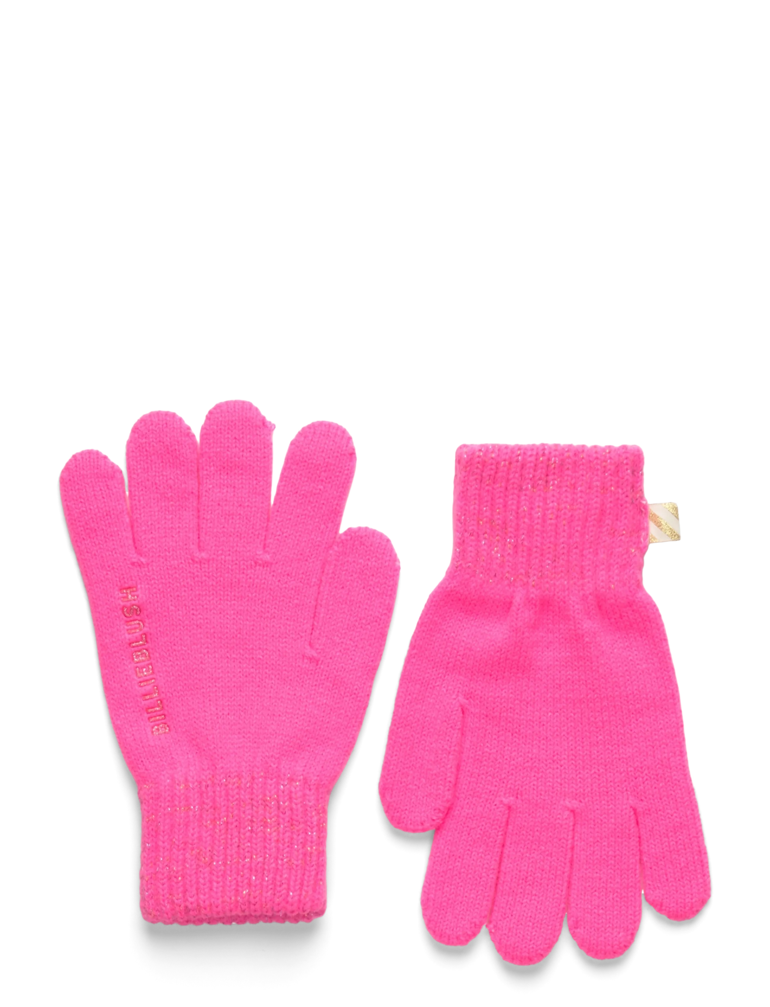 Billieblush Gloves, Strikhandsker, Pink, Str: 52
