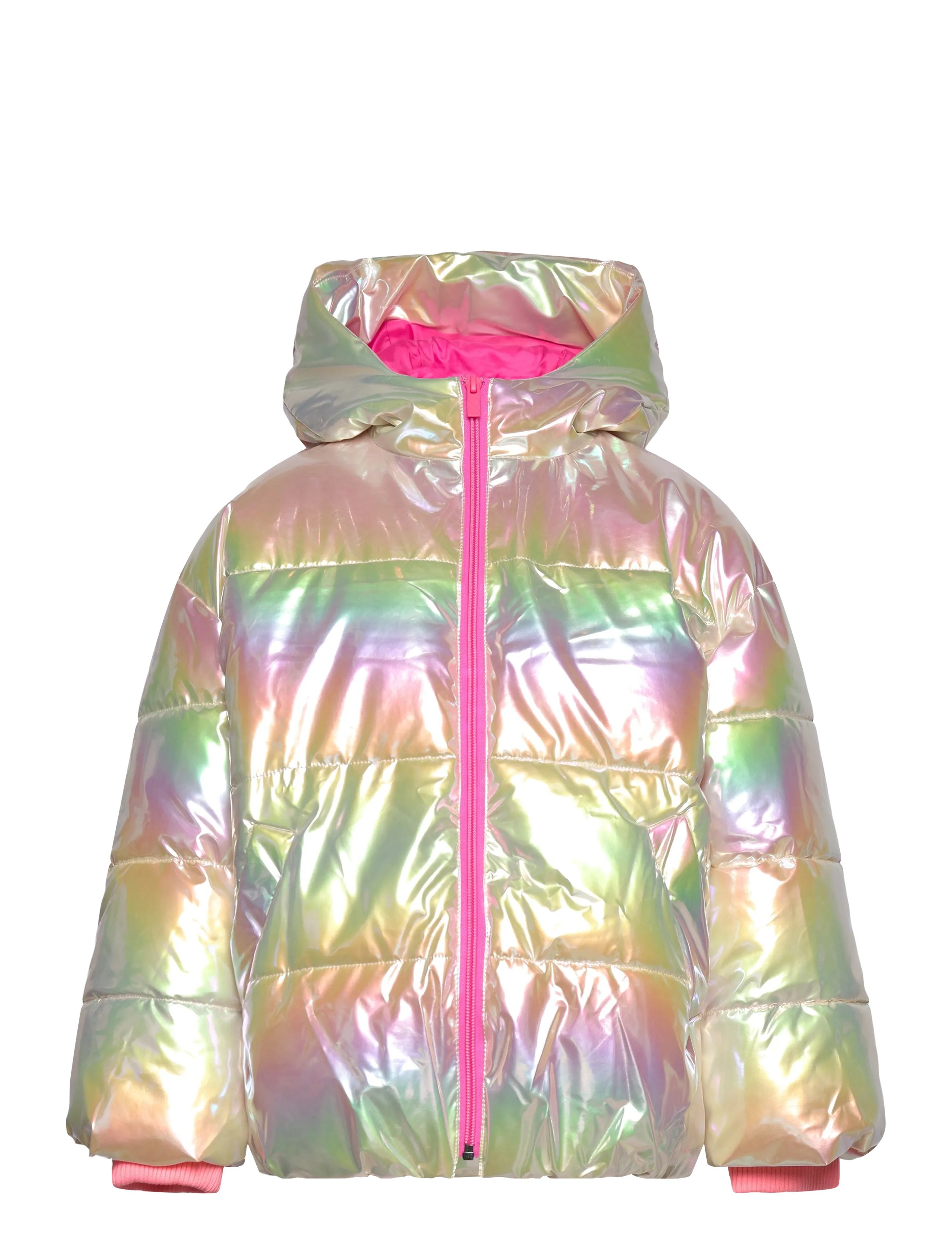 Billieblush Puffer Jacket, 102, Jackets & Coats, Mehrfarbig/gemustert - Padded, Kinder