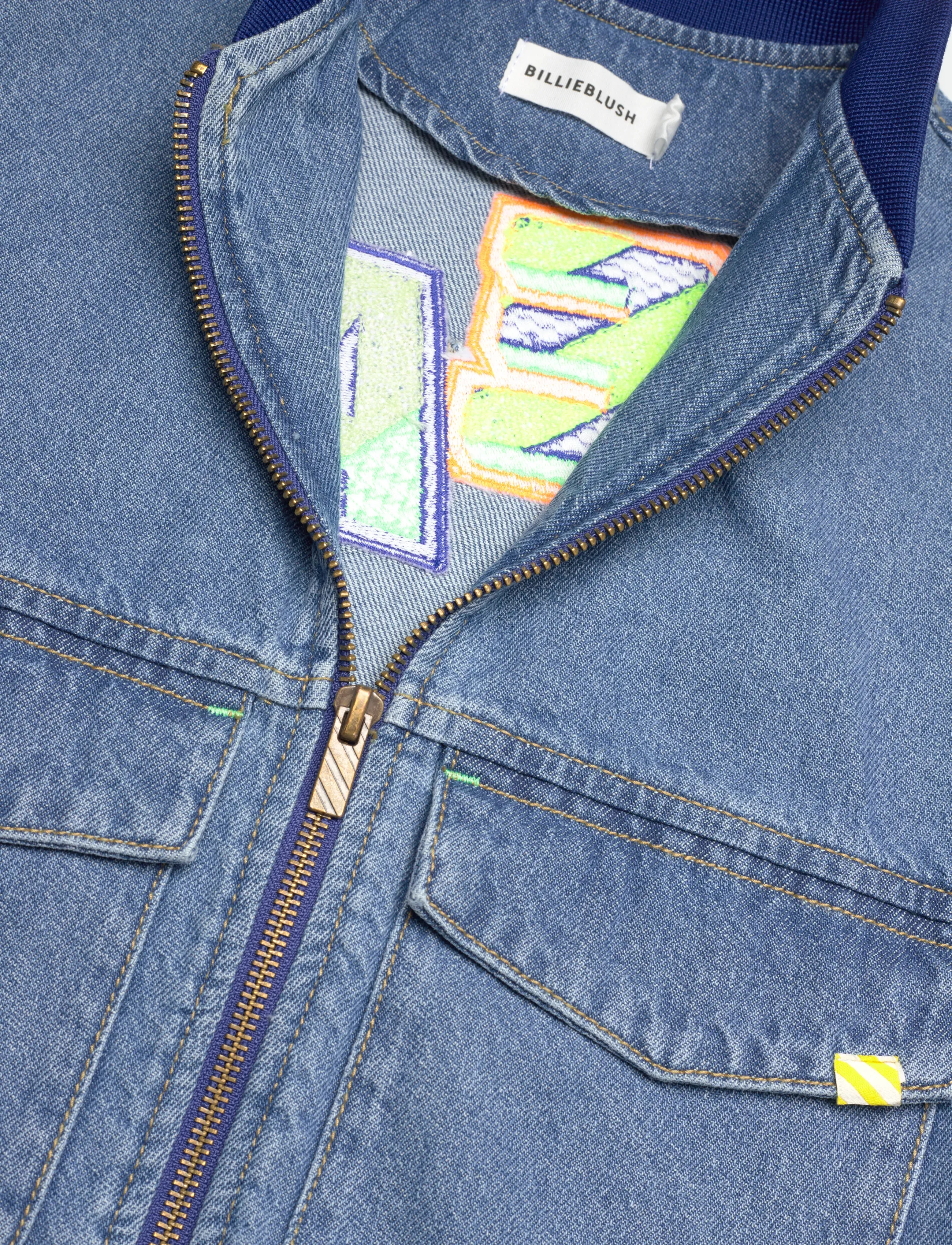 Billieblush - DENIM JACKET - jeansjacken - double stone+brossage - 2