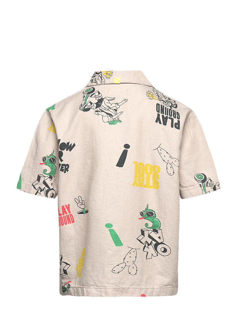 Billieblush - SHORT SLEEVE SHIRT - kurzärmlige hemden - ivory - 1