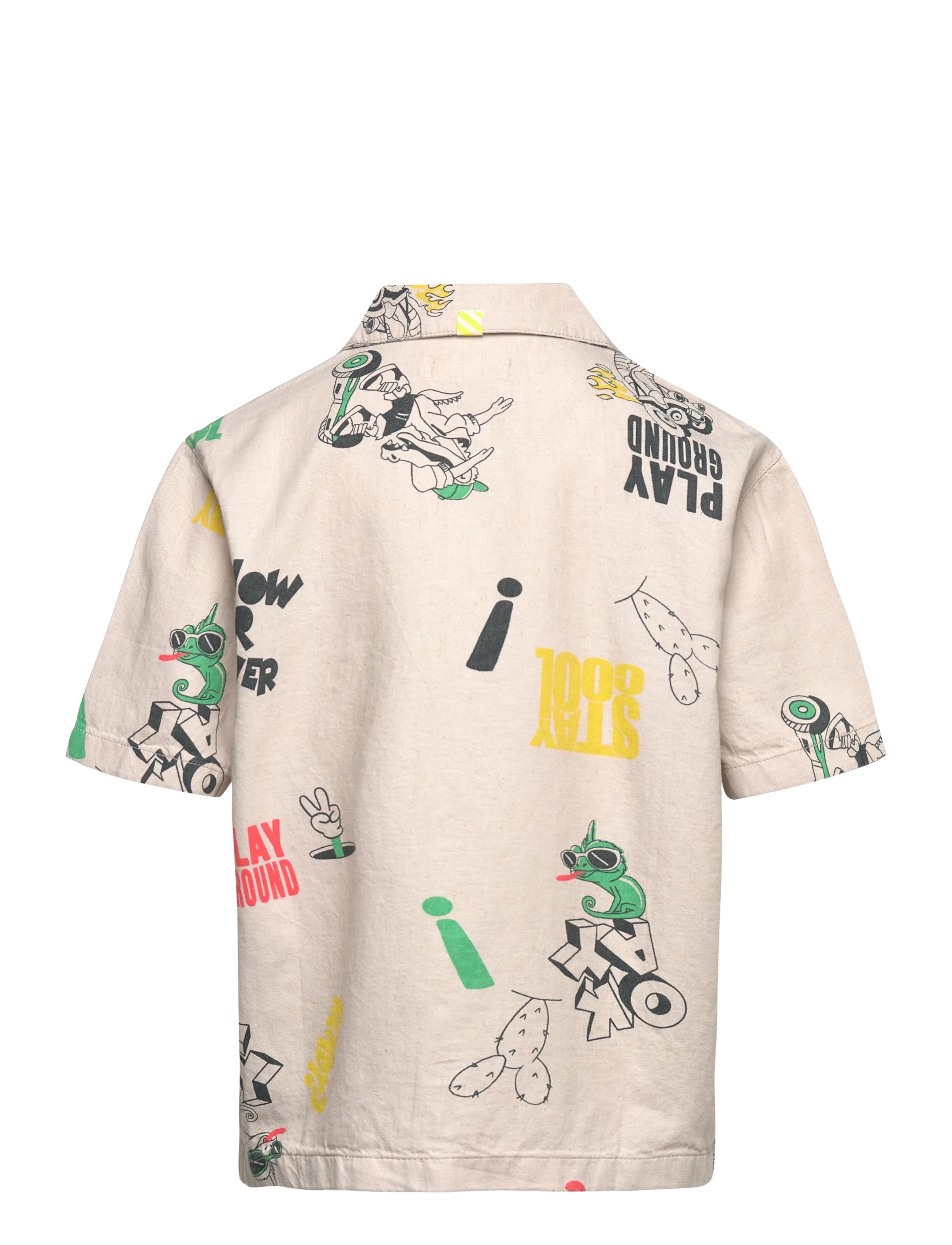 Billieblush - SHORT SLEEVE SHIRT - kurzärmlige hemden - ivory - 1