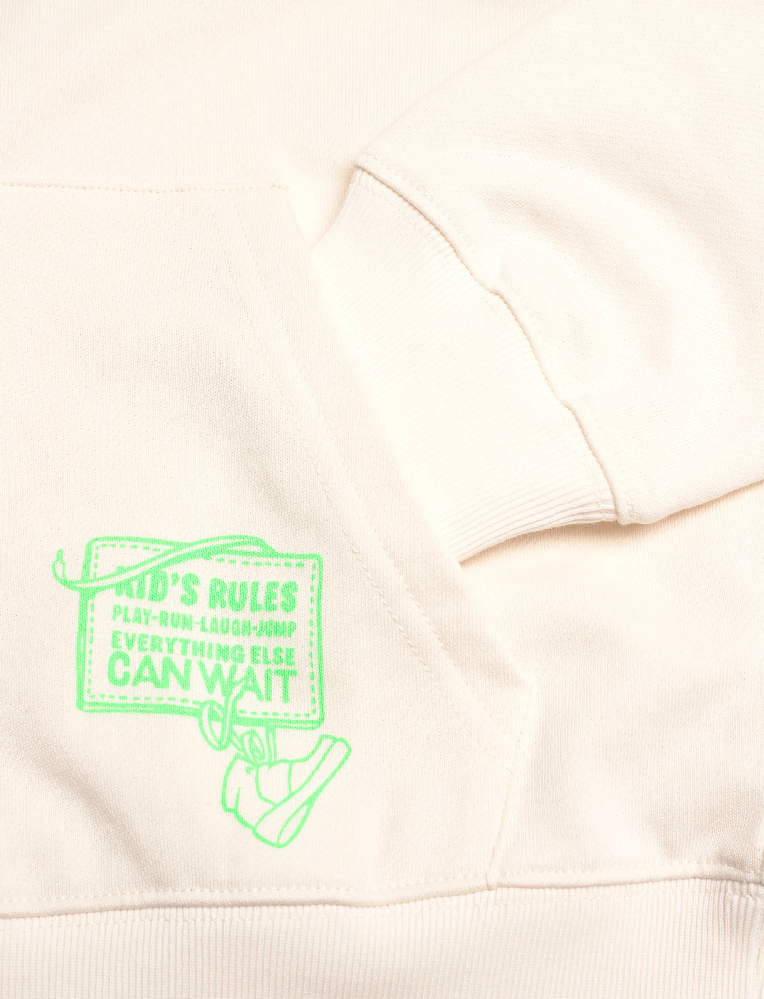Billieblush - HOODED SWEATSHIRT - kapuutsiga dressipluusid - ivory - 3