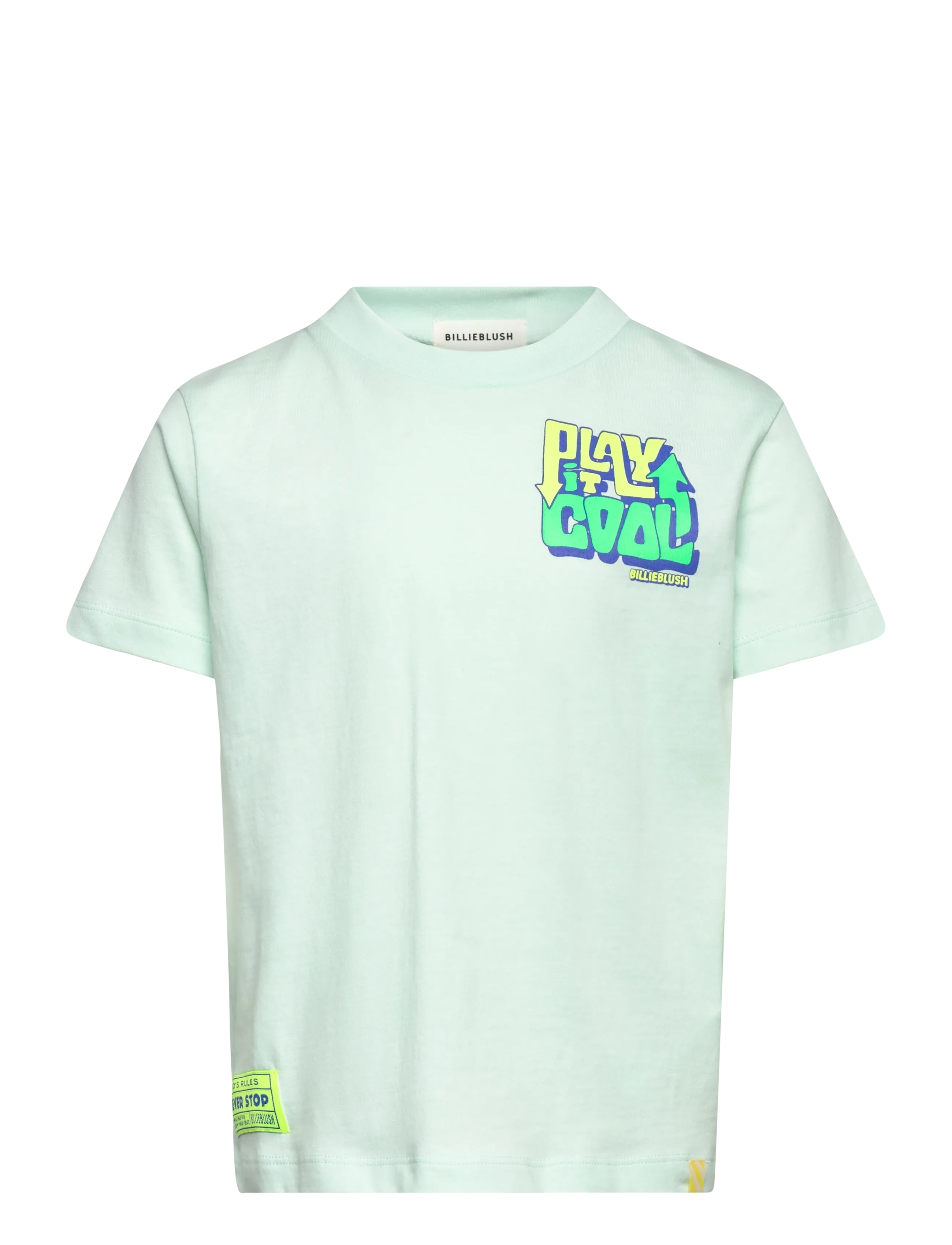 Billieblush Short Sleeves Tee-Shirt, 110, T-shirts, Grün - Short-sleeved, Kinder