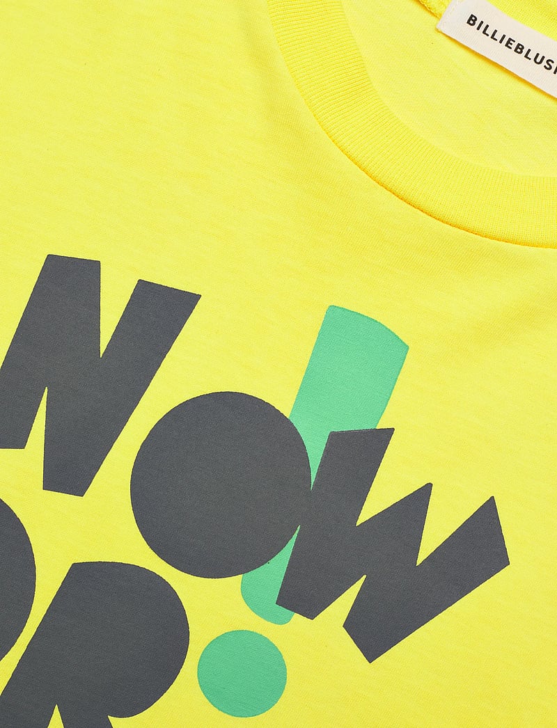 Billieblush - SHORT SLEEVES TEE-SHIRT - kurzärmelige - lemon - 2