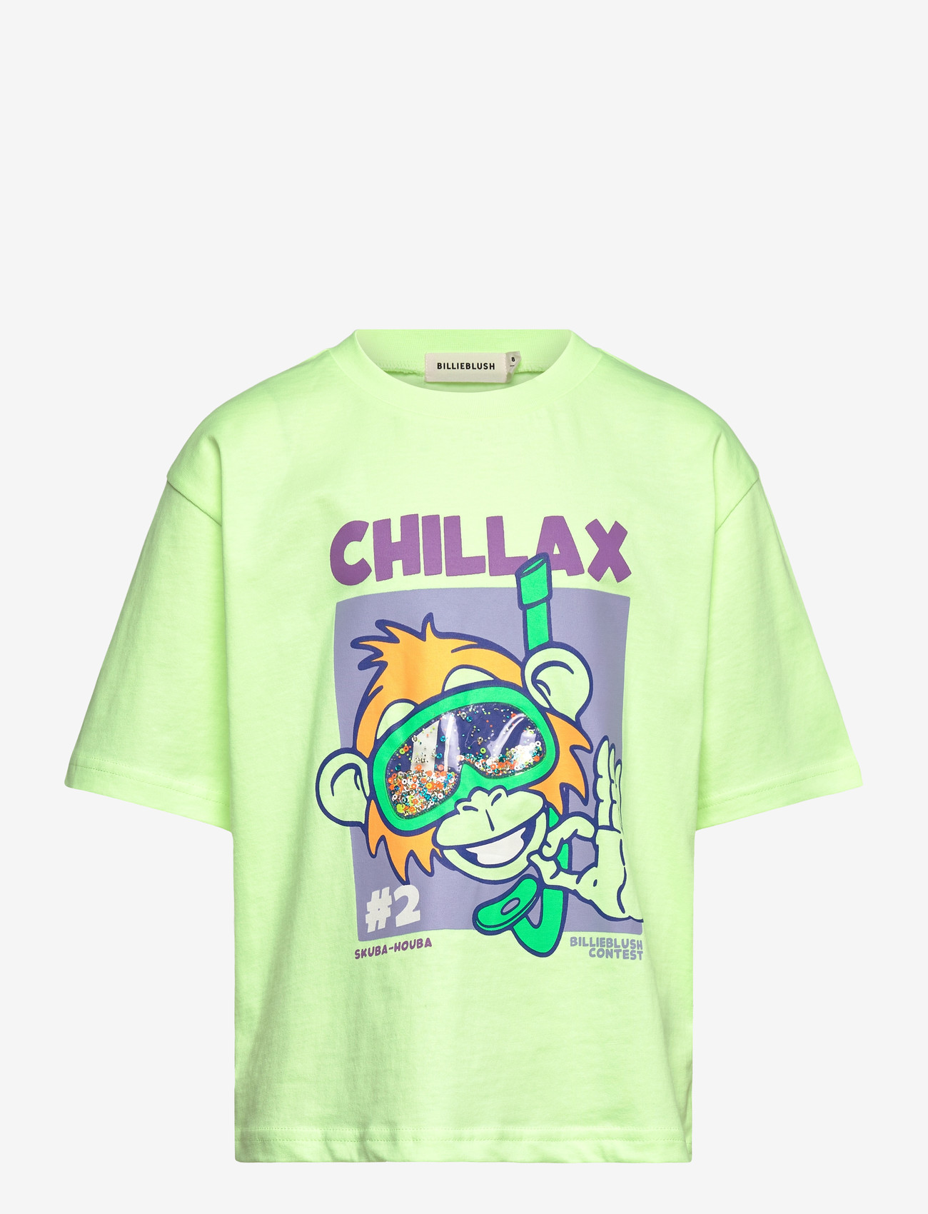 Billieblush - SHORT SLEEVES TEE-SHIRT - lühikeste varrukatega t-särgid - green lemon - 0