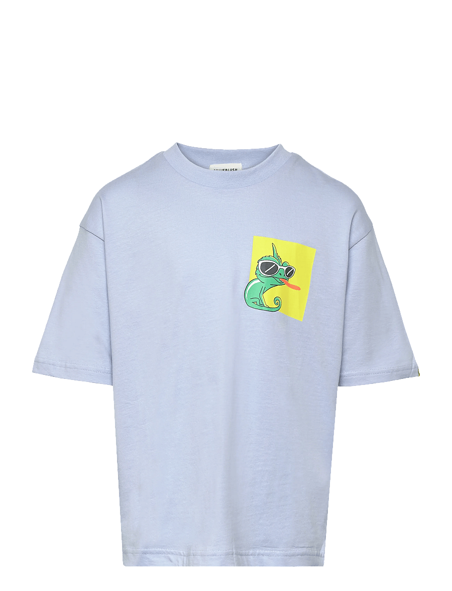Billieblush - SHORT SLEEVES TEE-SHIRT - kurzärmelige - fjord - 0