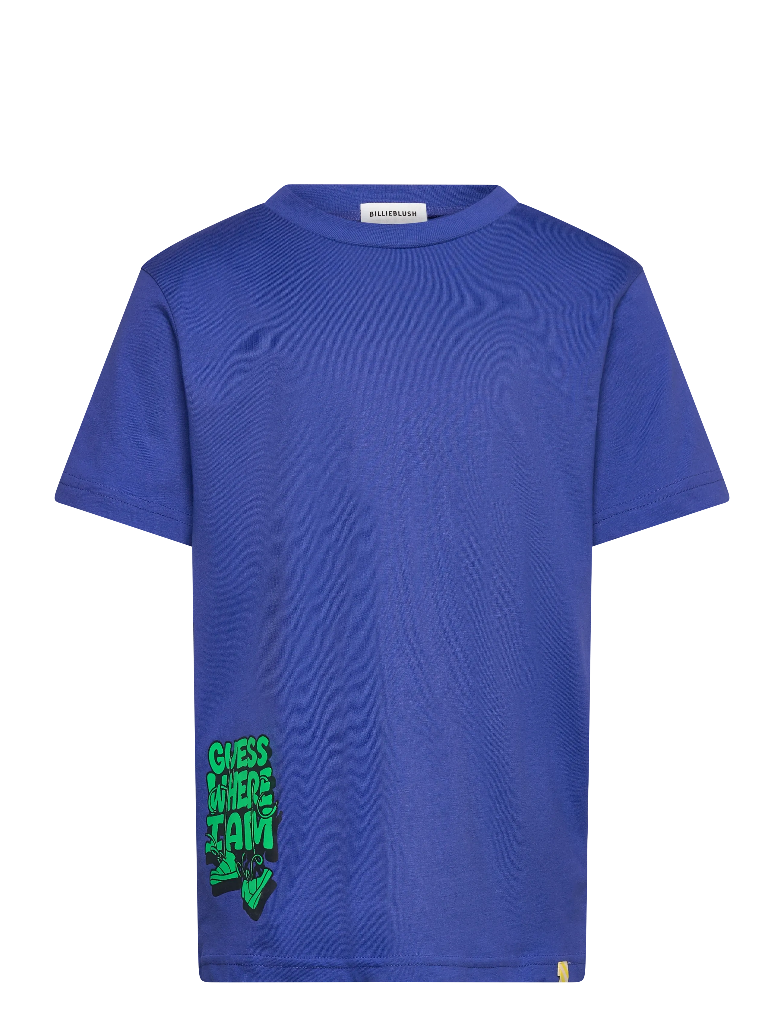 Billieblush Short Sleeves Tee-Shirt, Grafisk Kortærmet T-Shirt, Blå, Str: 104