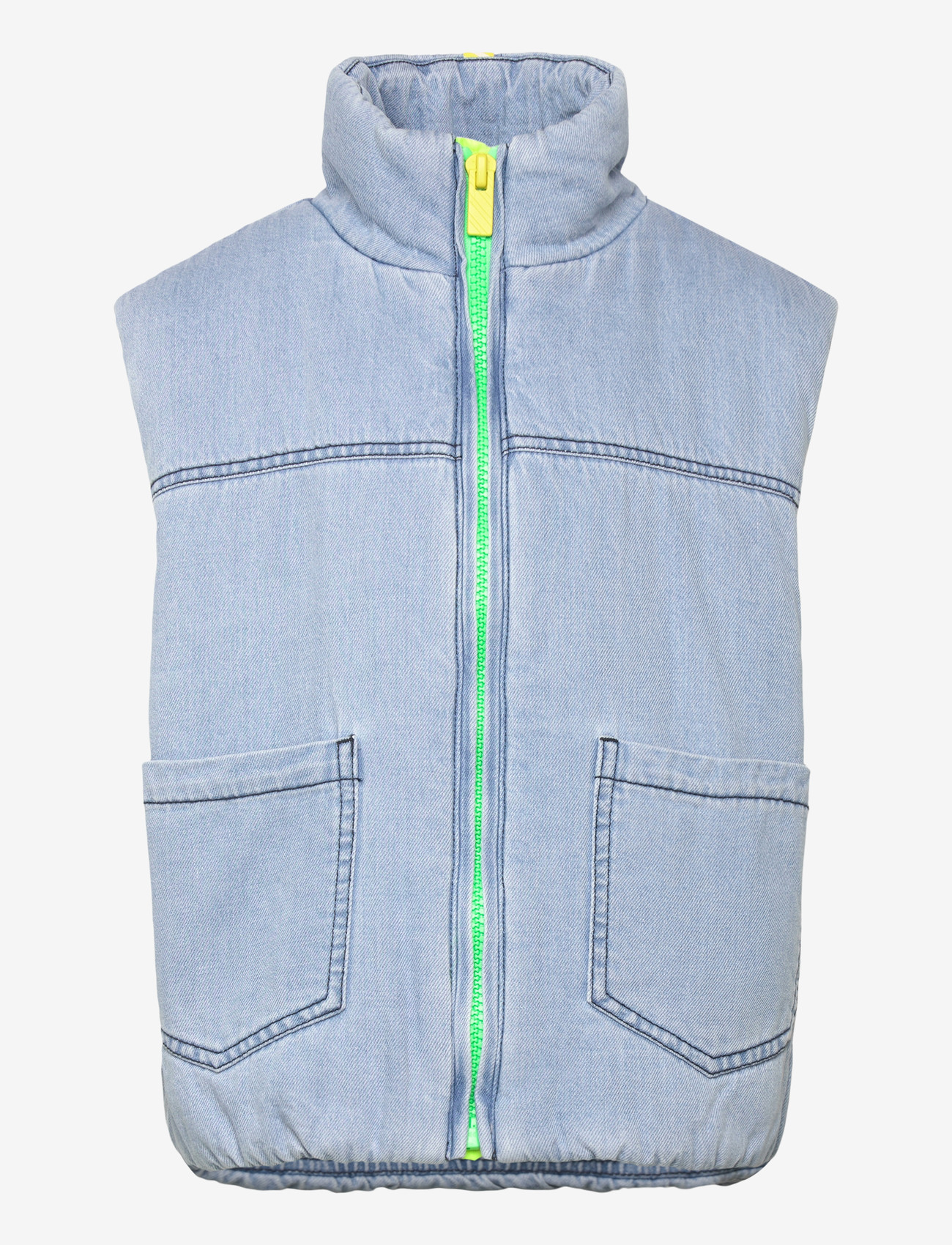 Billieblush - PUFFER JACKET SLEEVELESS - winter jackets - double stone+bleach - 0