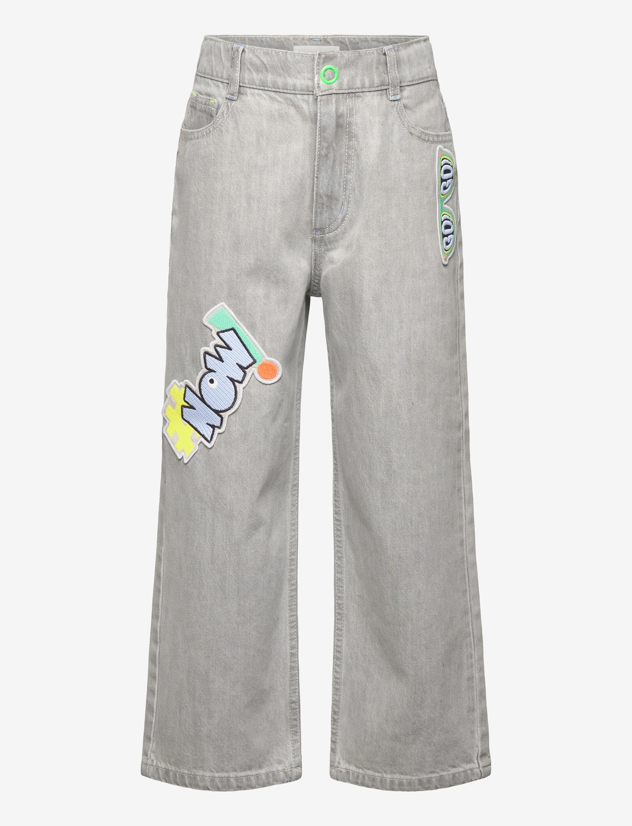Billieblush - DENIM TROUSERS - brede jeans - denim grey - 0