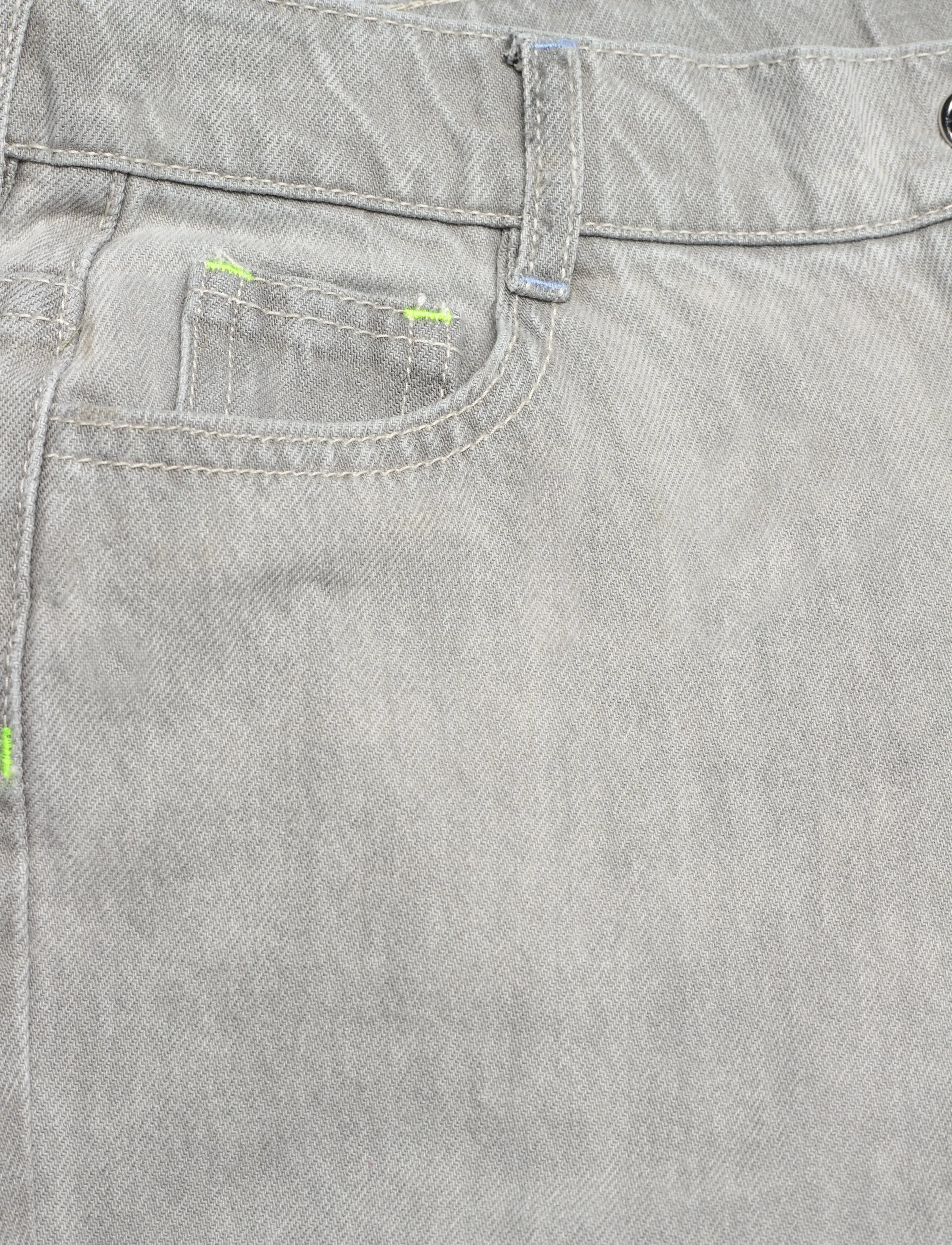 Billieblush - DENIM TROUSERS - pantalons larges - denim grey - 2