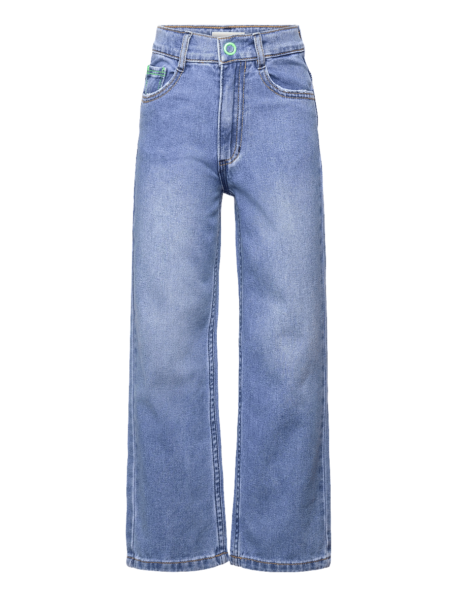 Billieblush - DENIM TROUSERS - regular jeans - double stone+bleach - 0