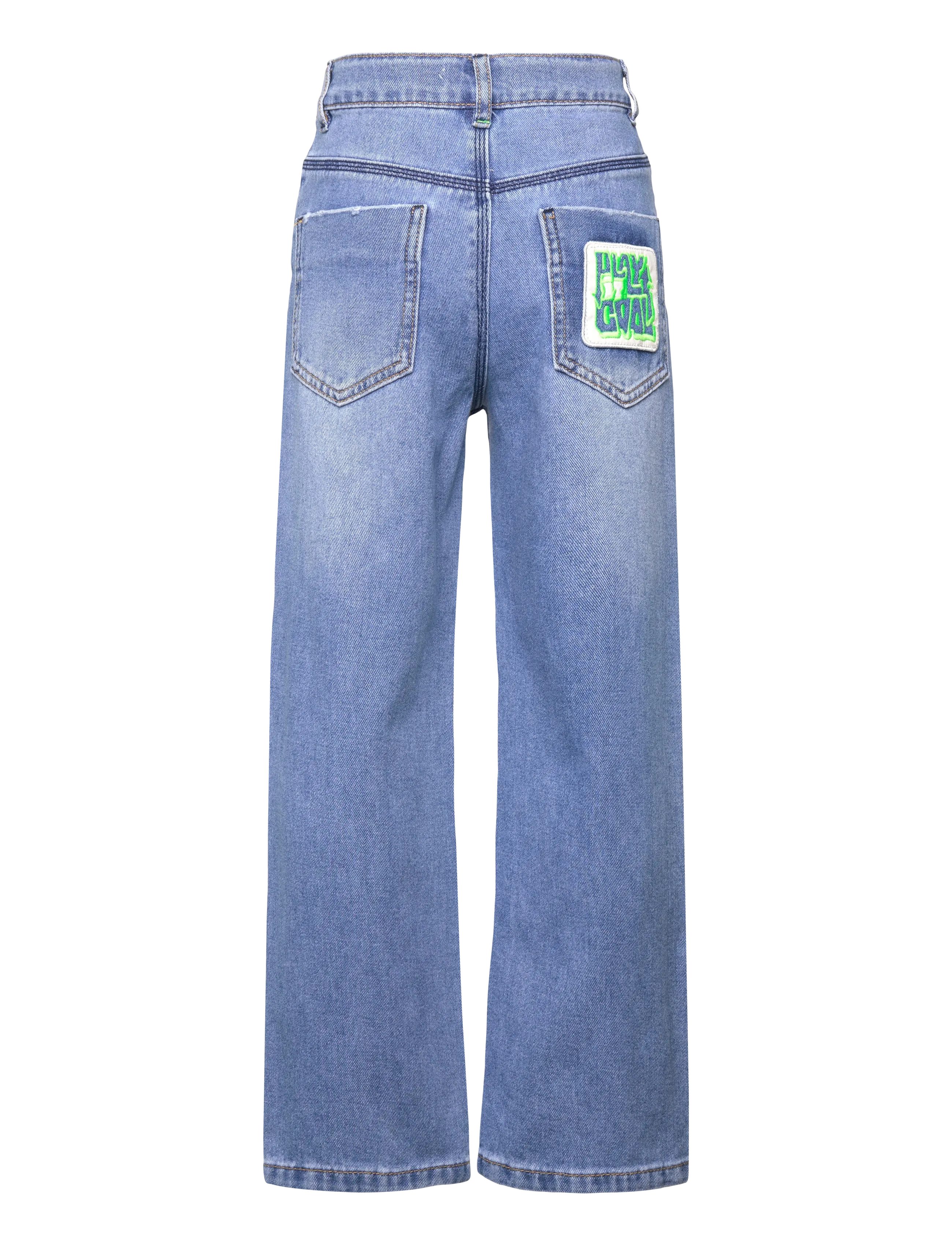 Billieblush - DENIM TROUSERS - regular jeans - double stone+bleach - 1