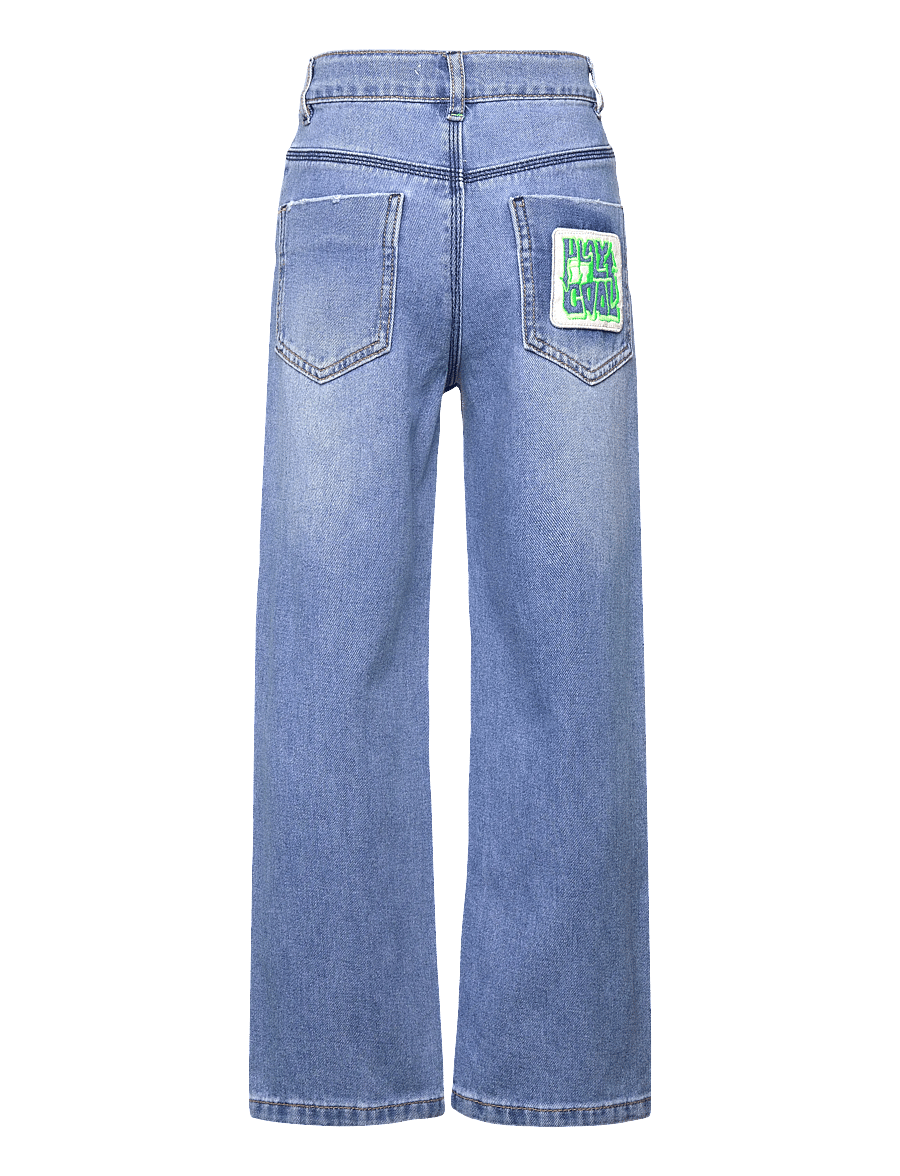 Billieblush - DENIM TROUSERS - regular jeans - double stone+bleach - 1