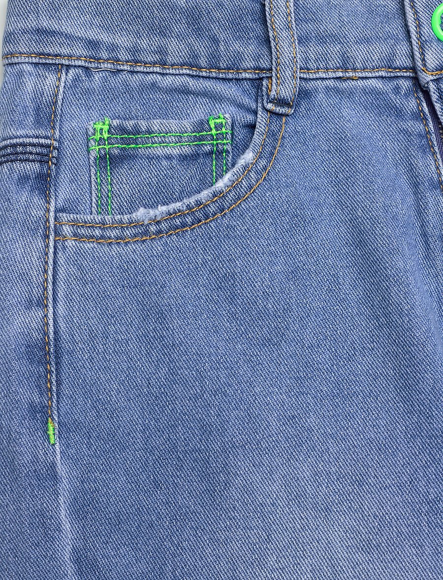 Billieblush - DENIM TROUSERS - regular jeans - double stone+bleach - 2