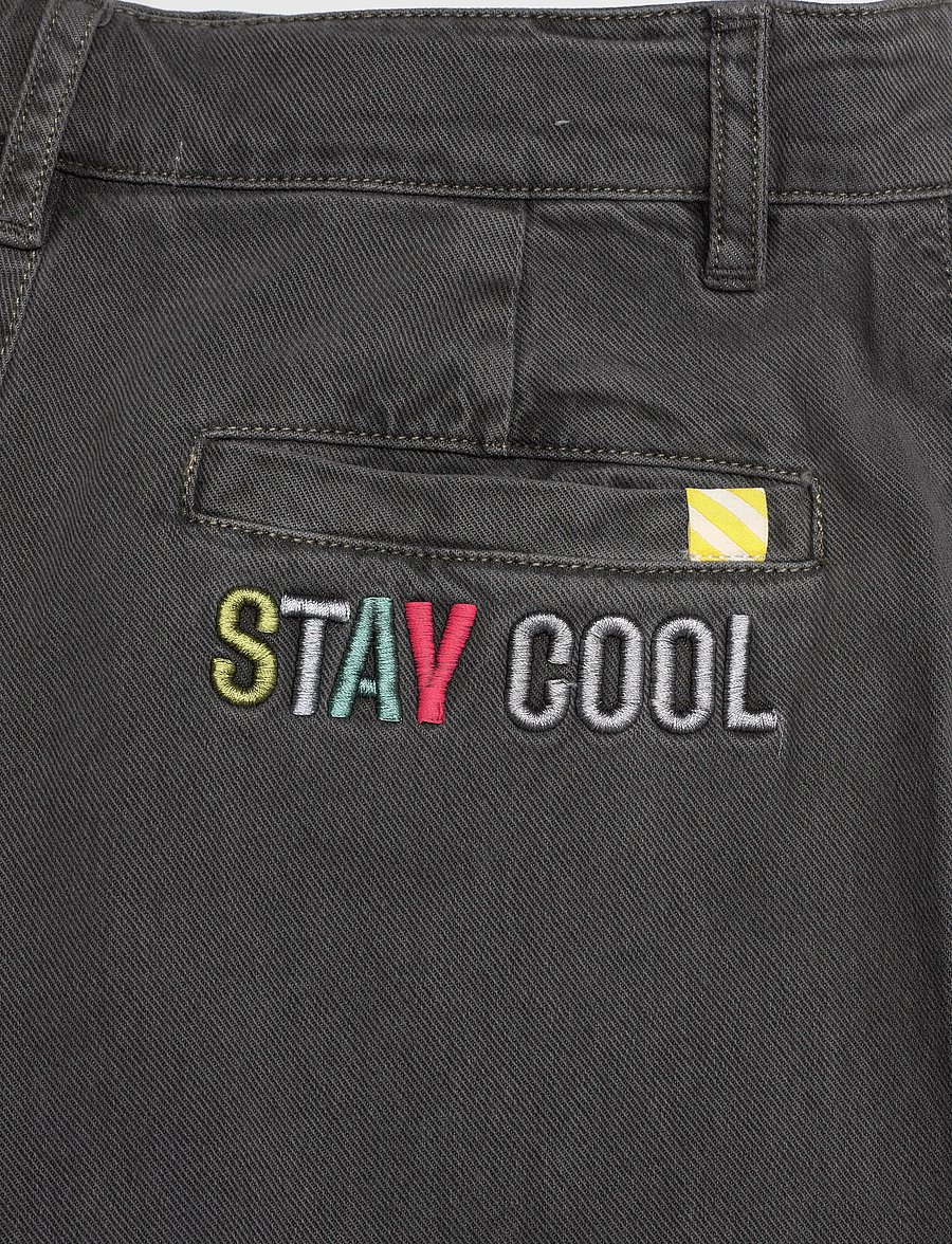 Billieblush - BERMUDA SHORTS - chino shorts - charcoal grey - 4