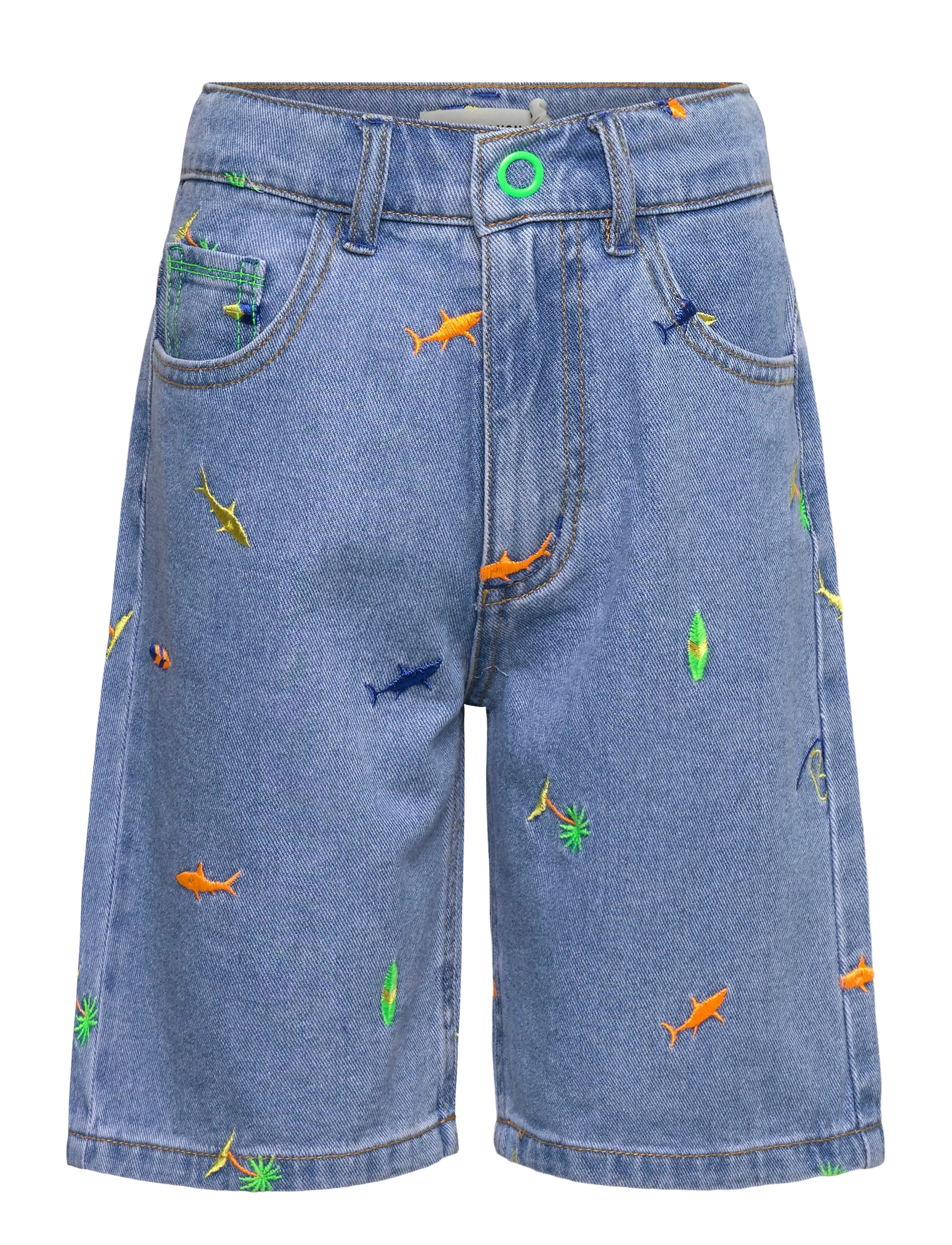 Billieblush DENIM BERMUDA SHORTS - Shorts - DOUBLE STONE+BLEACH / blue