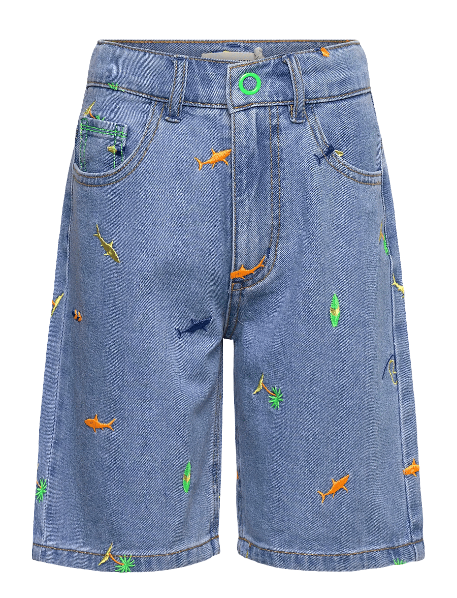 Billieblush - DENIM BERMUDA SHORTS - denimshorts - double stone+bleach - 0