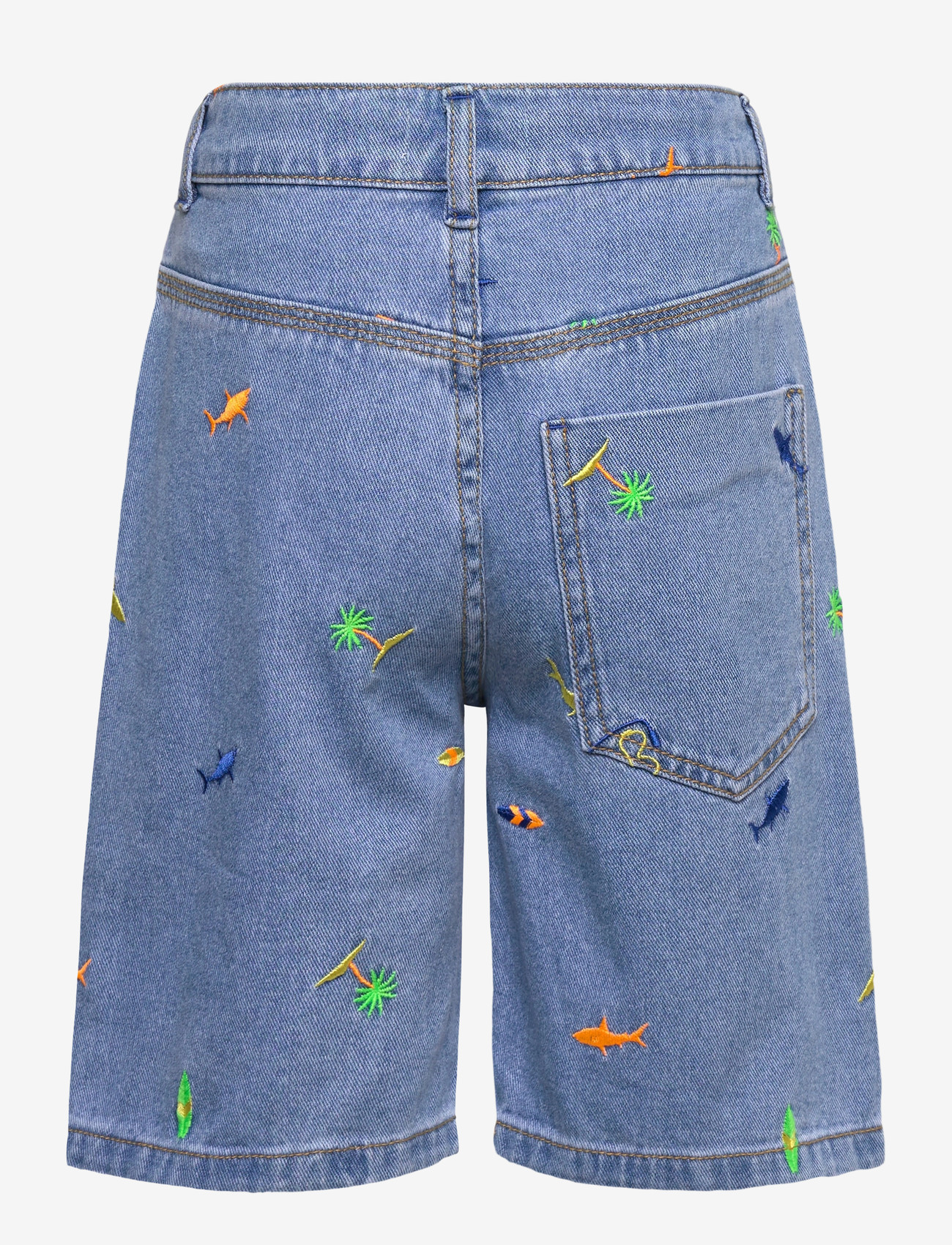 Billieblush - DENIM BERMUDA SHORTS - denim shorts - double stone+bleach - 1