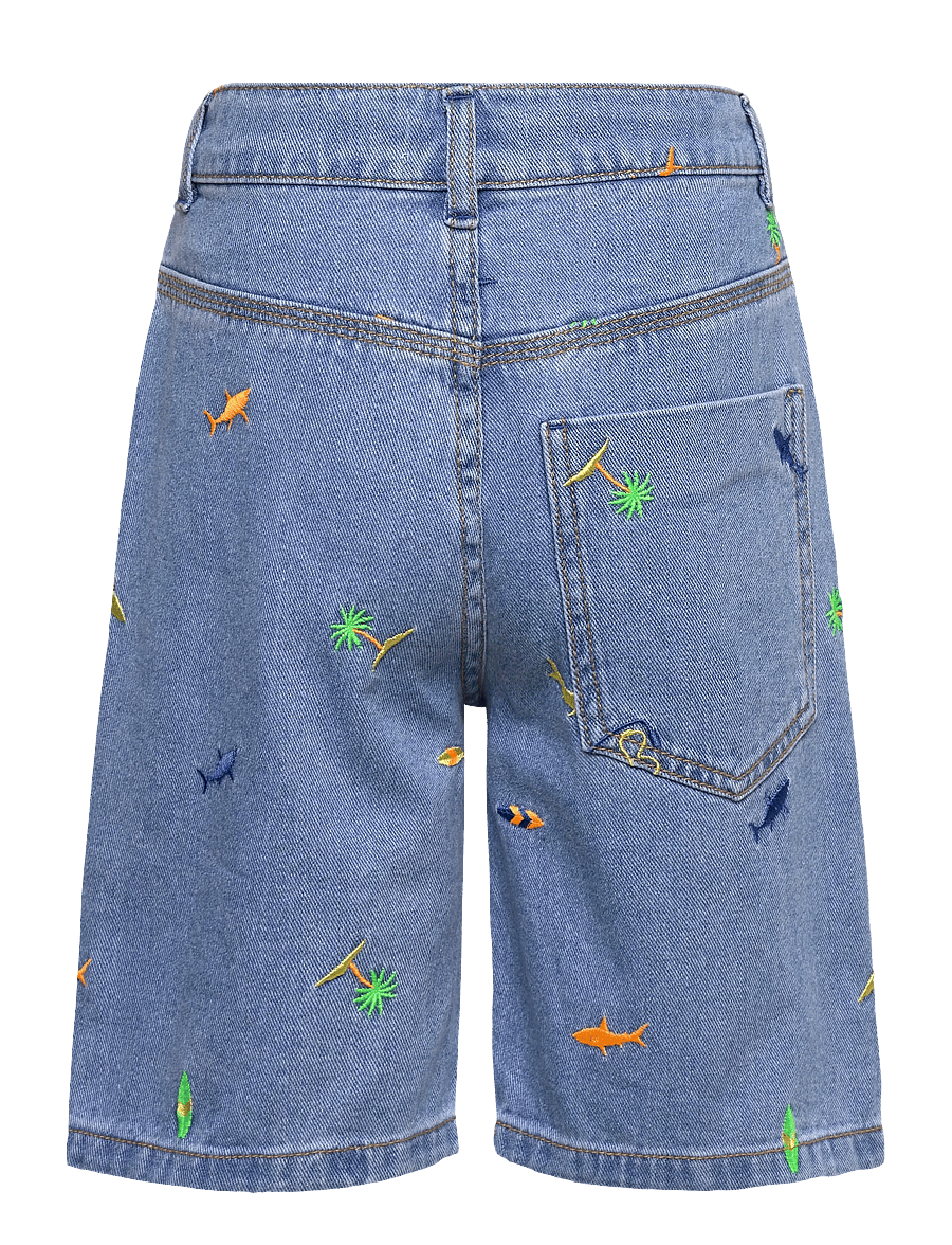 Billieblush - DENIM BERMUDA SHORTS - denimshorts - double stone+bleach - 1