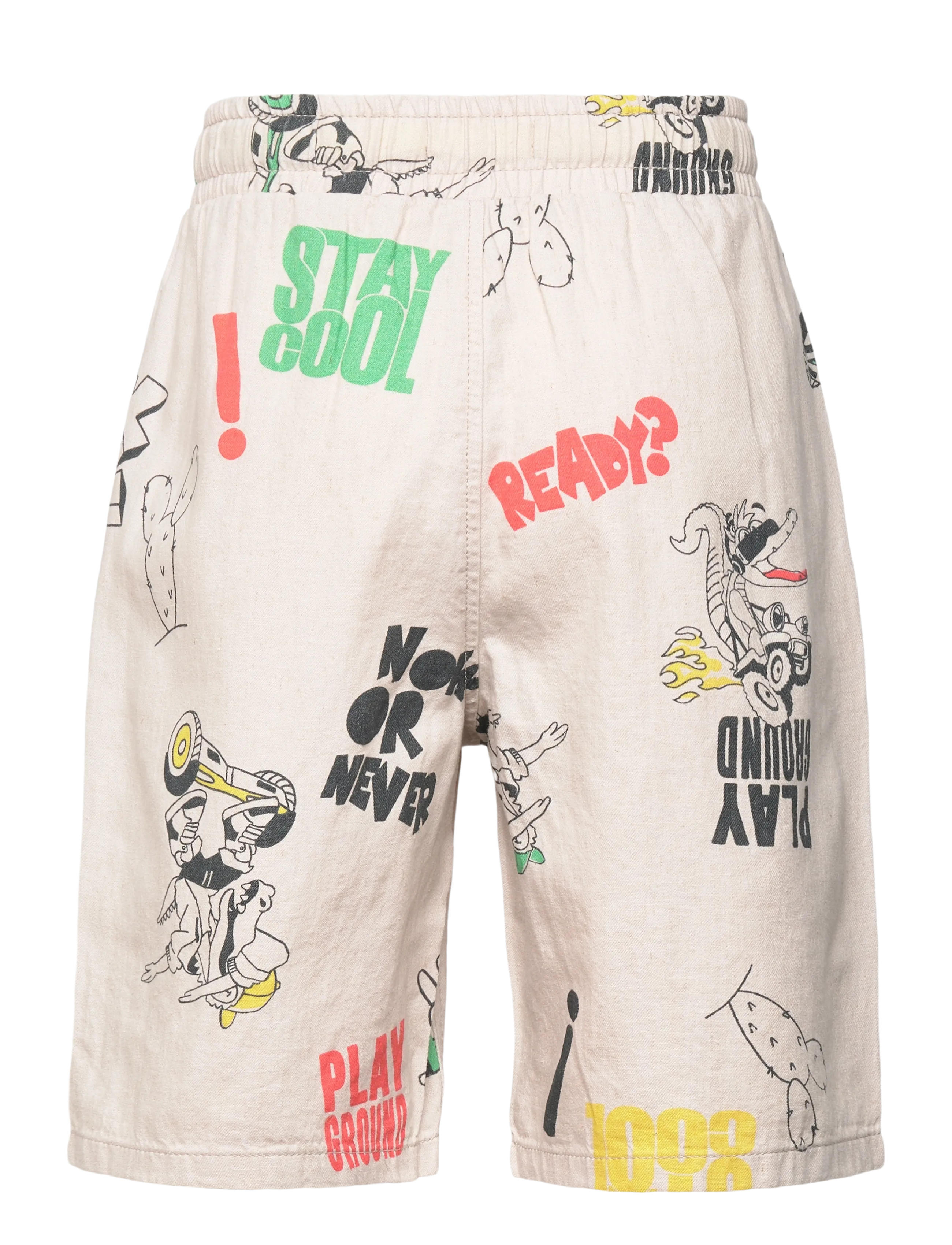 Billieblush - BERMUDA SHORTS - kasdienio stiliaus šortai - ivory - 1