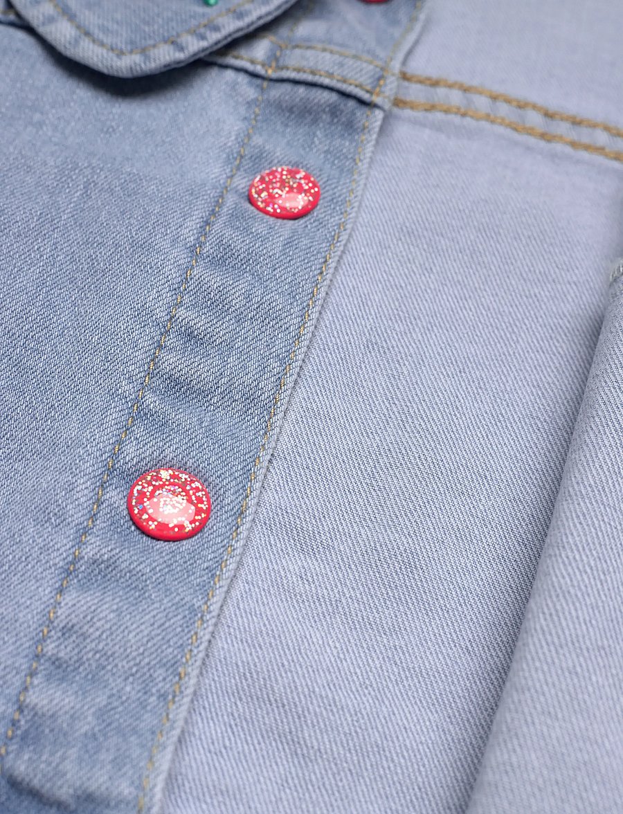 Billieblush - DENIM JACKET - jeansjacken - bleach - 4