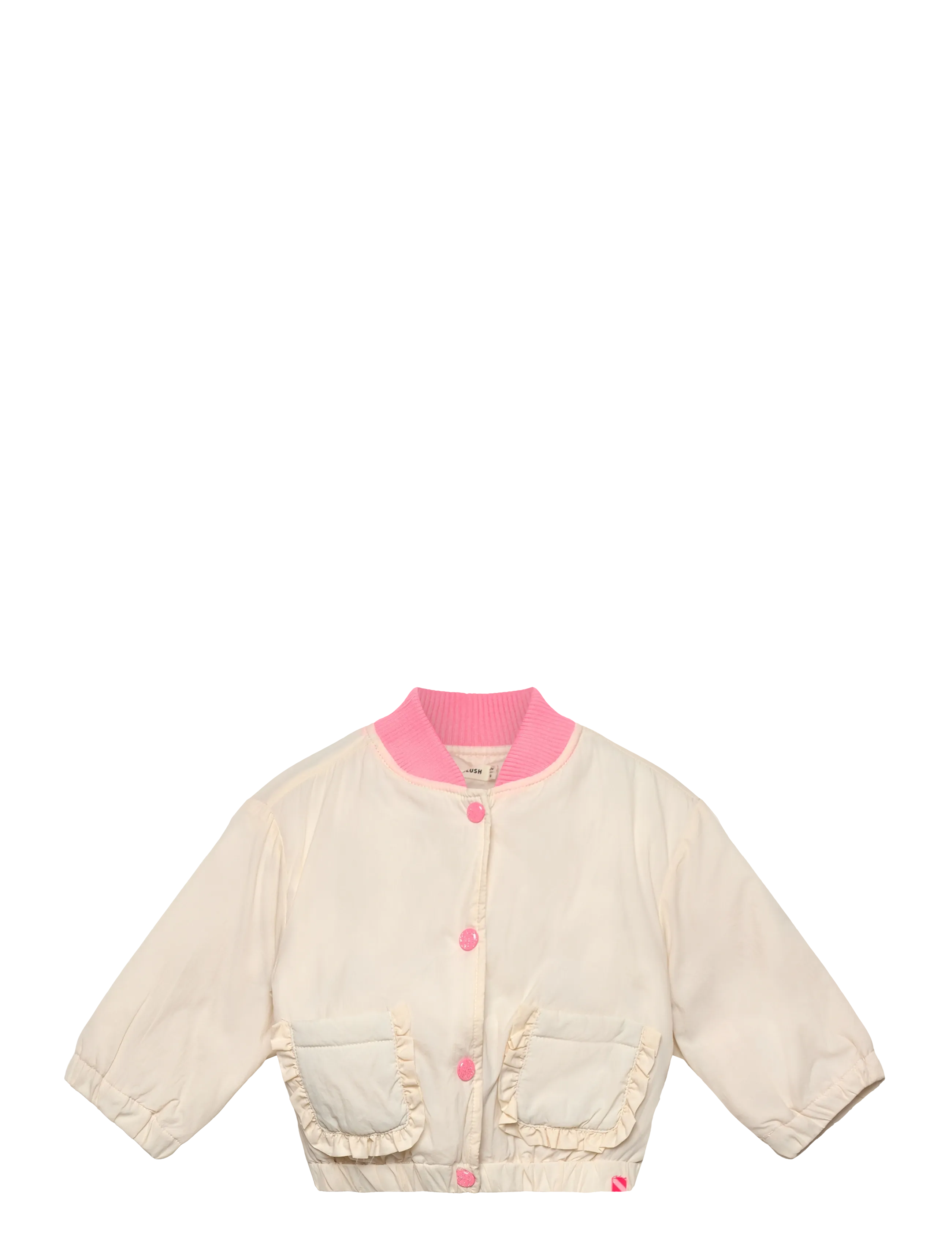 Billieblush Bomber Jacket, 81, Cream, Jakker & Frakker > Bomber, Børn